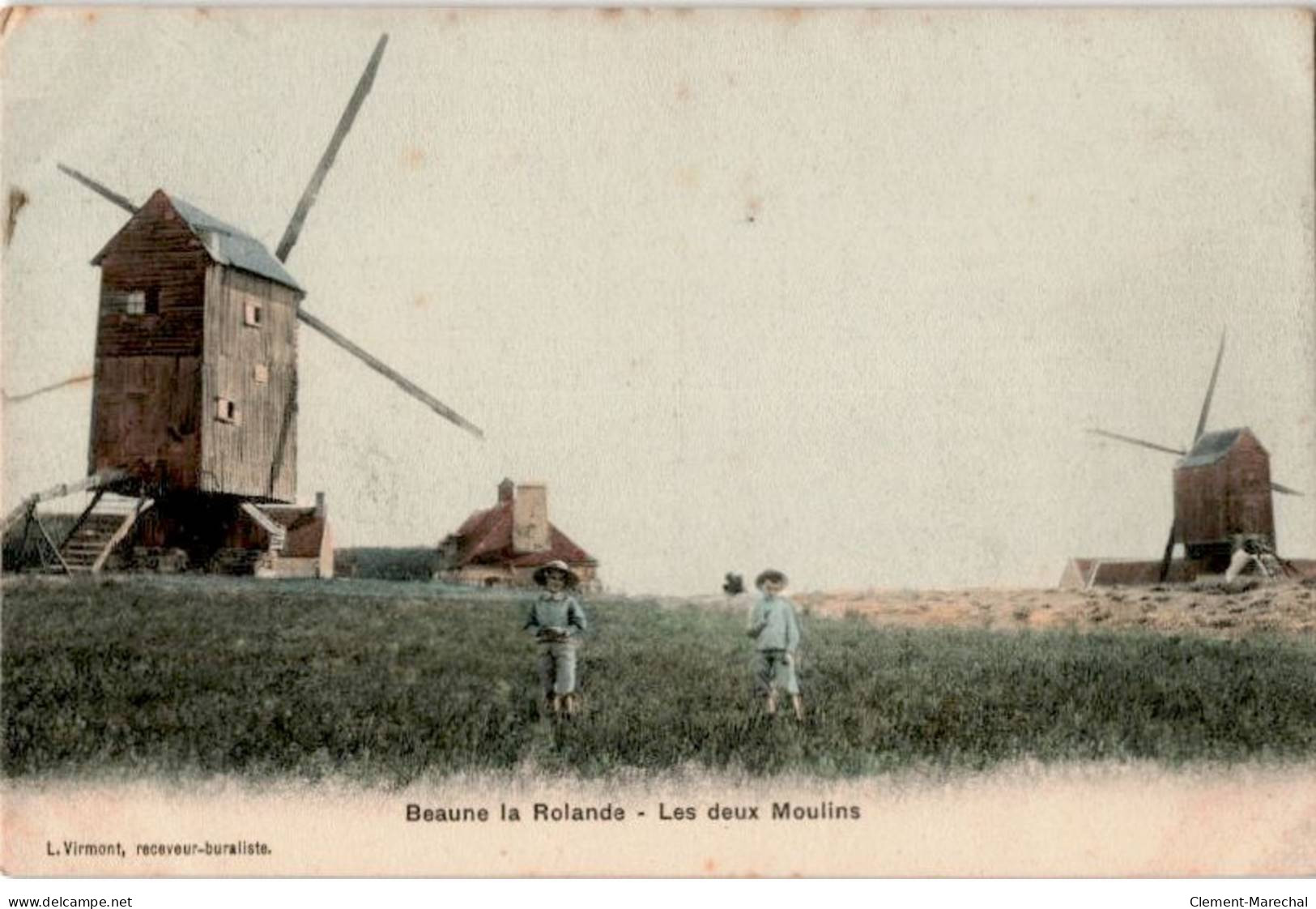 BEAUNE LA ROLANDE: Les Deux Moulins - Très Bon état - Beaune-la-Rolande