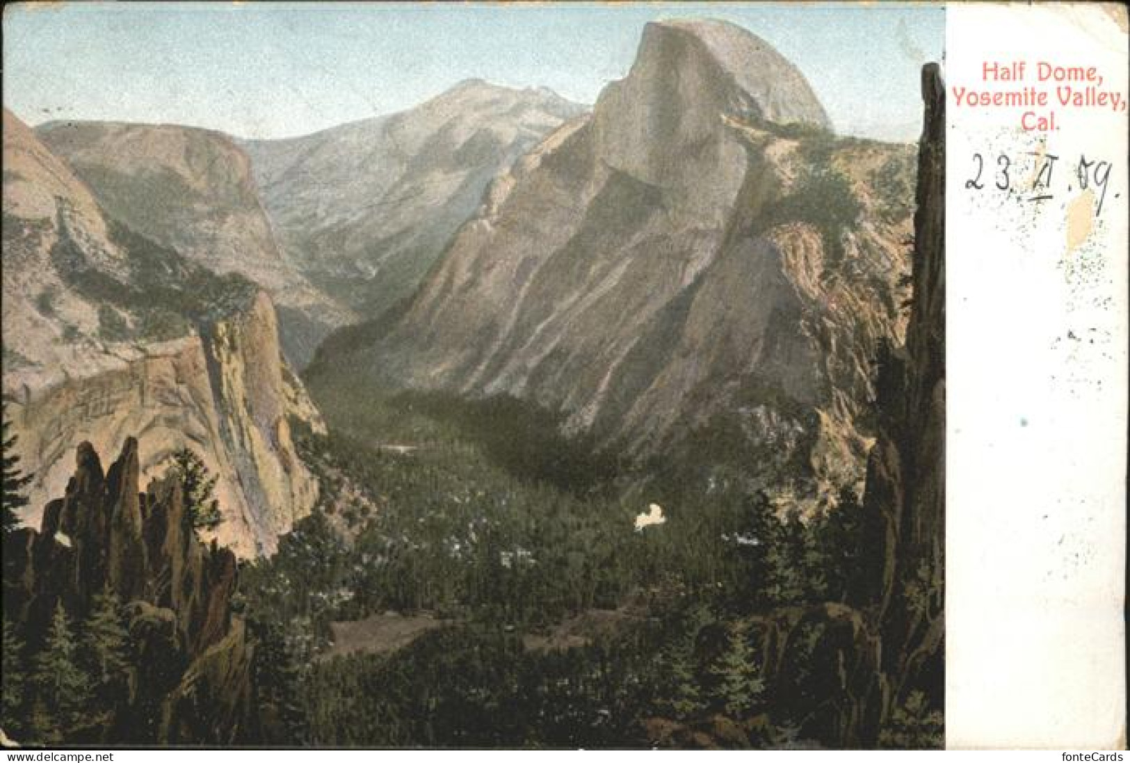 11109492 Yosemite Valley Half Dome United States - Autres & Non Classés