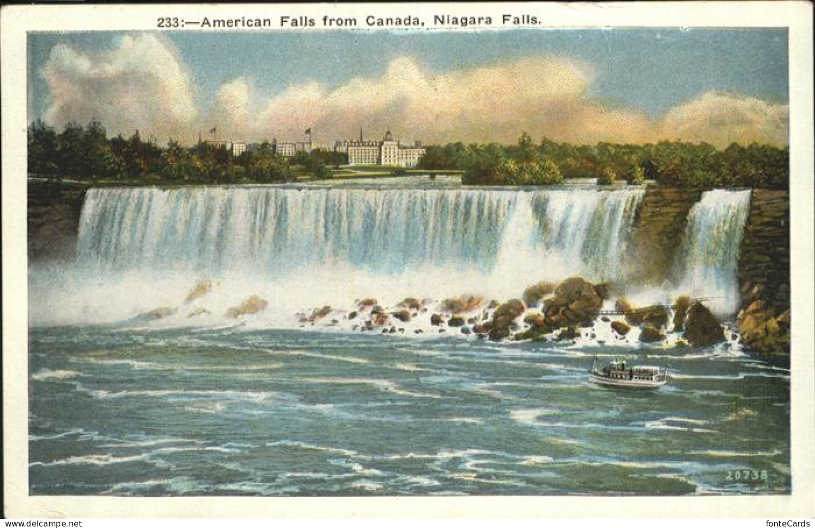 11109475 Niagara Falls Ontario Panorama  - Non Classés