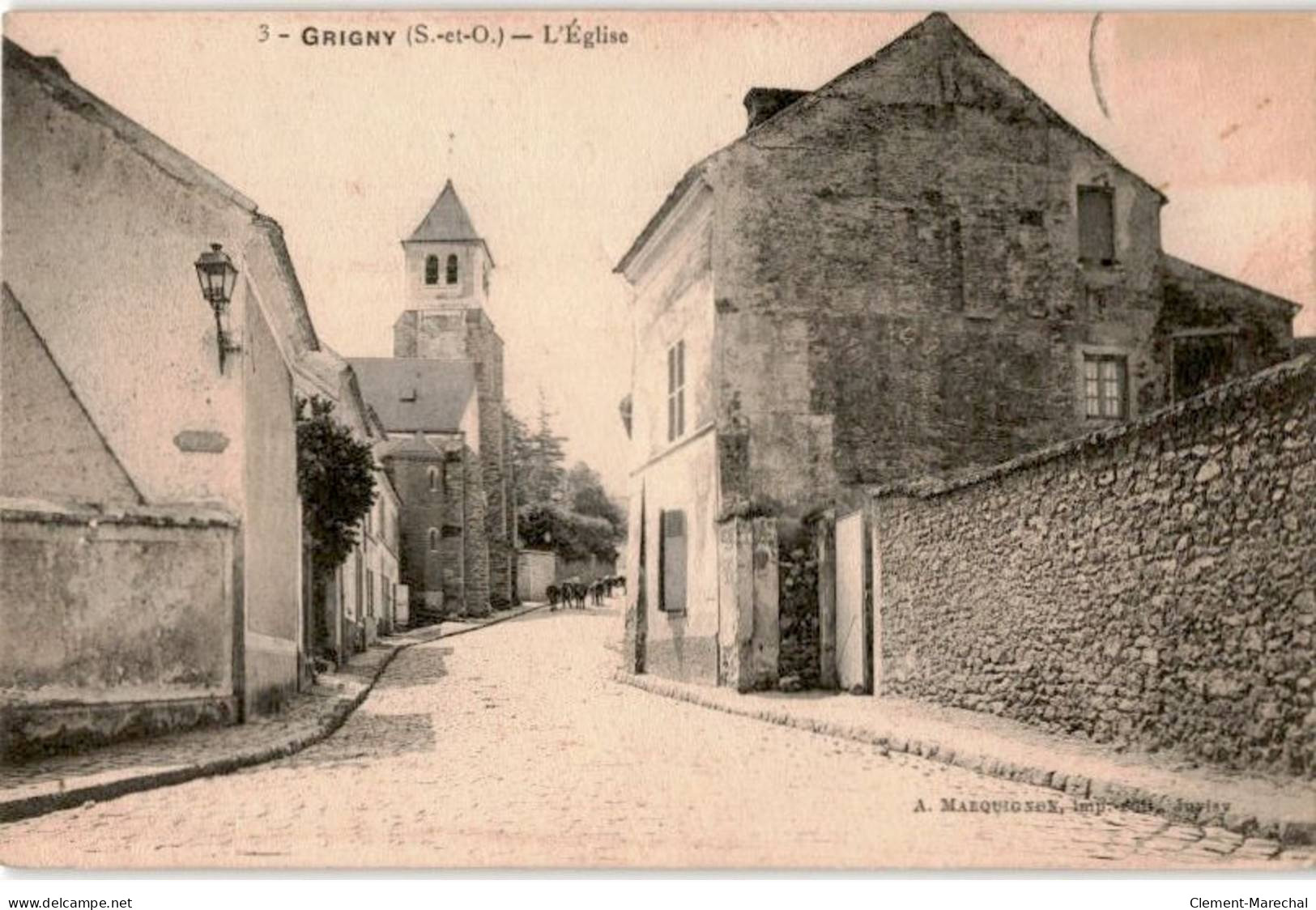 GRIGNY: L'église - Très Bon état - Grigny