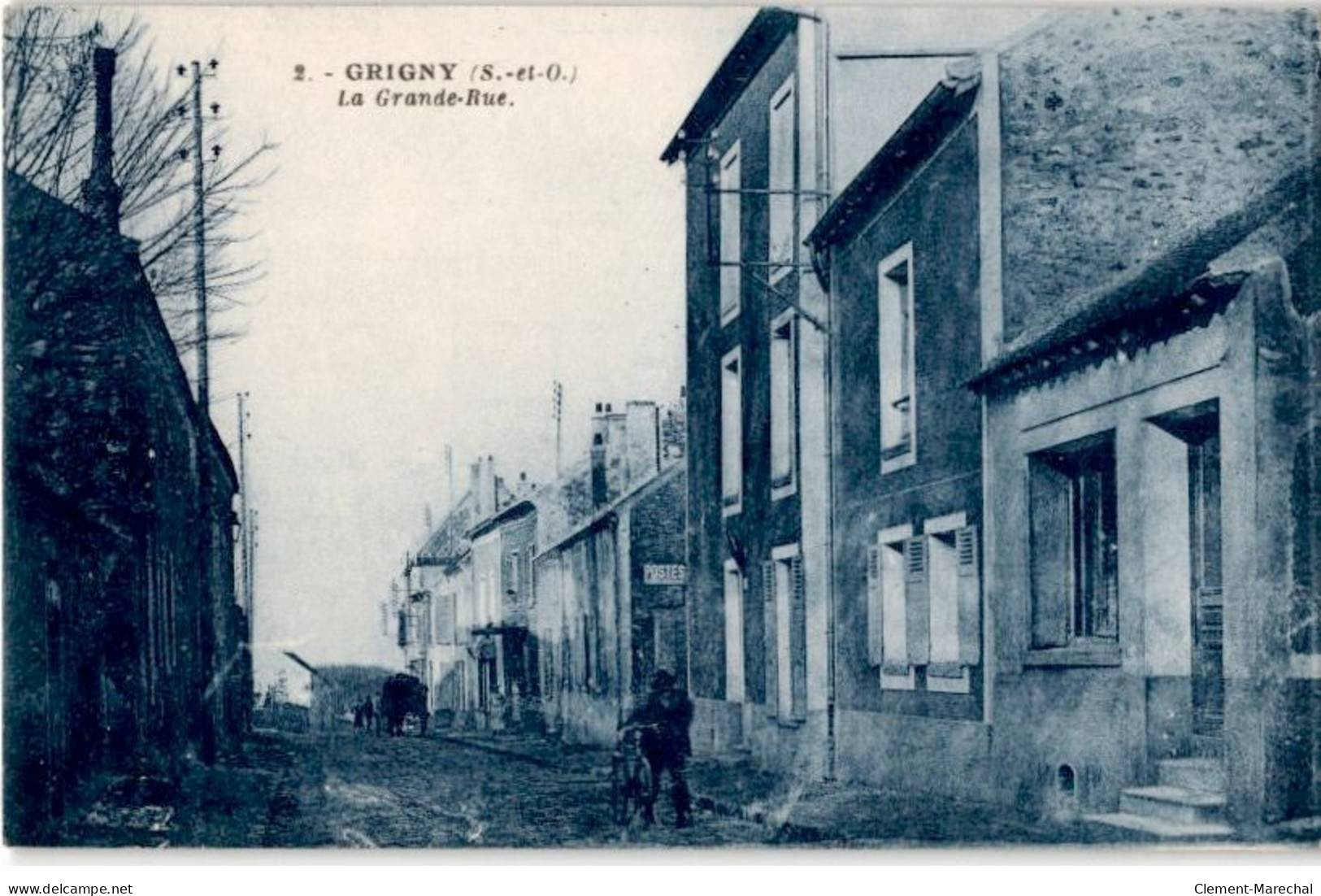 GRIGNY: La Grande Rue - Très Bon état - Grigny