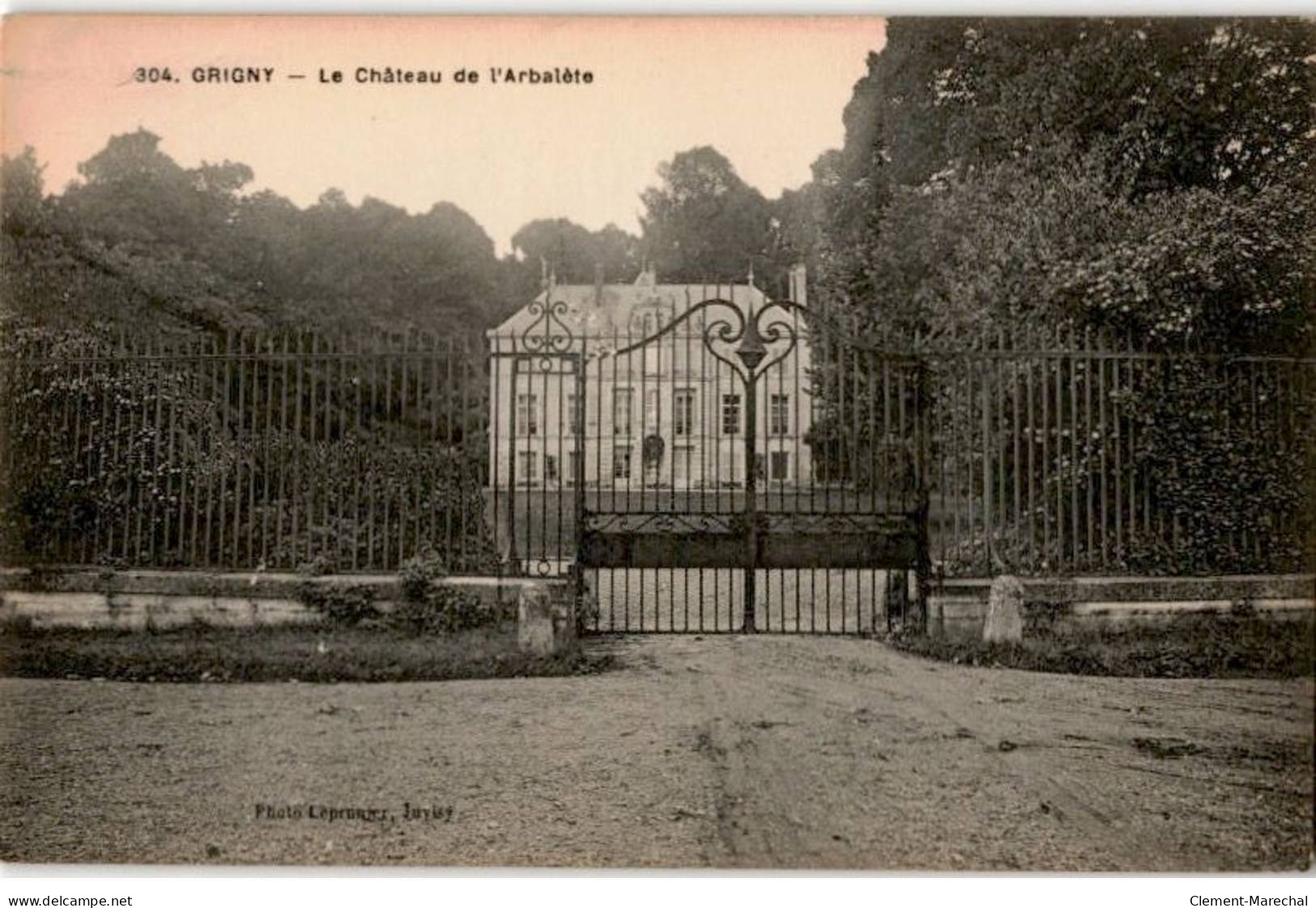 GRIGNY: Le Château De L'arbalète - état - Grigny