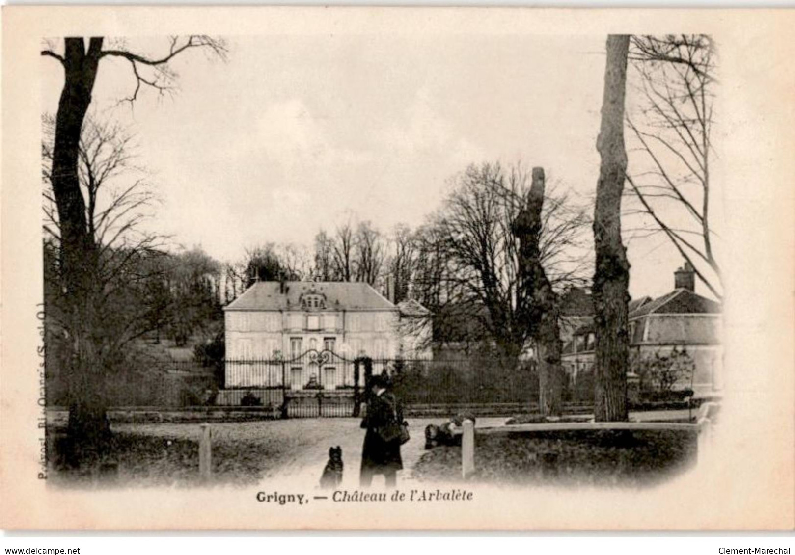 GRIGNY: Château De L'arbalète - Très Bon état - Grigny