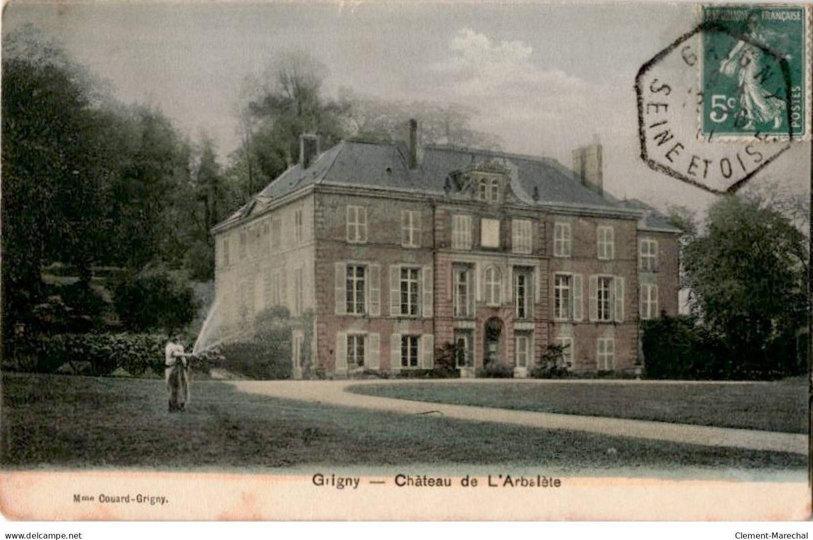 GRIGNY: Château De L'arbalète - Très Bon état - Grigny