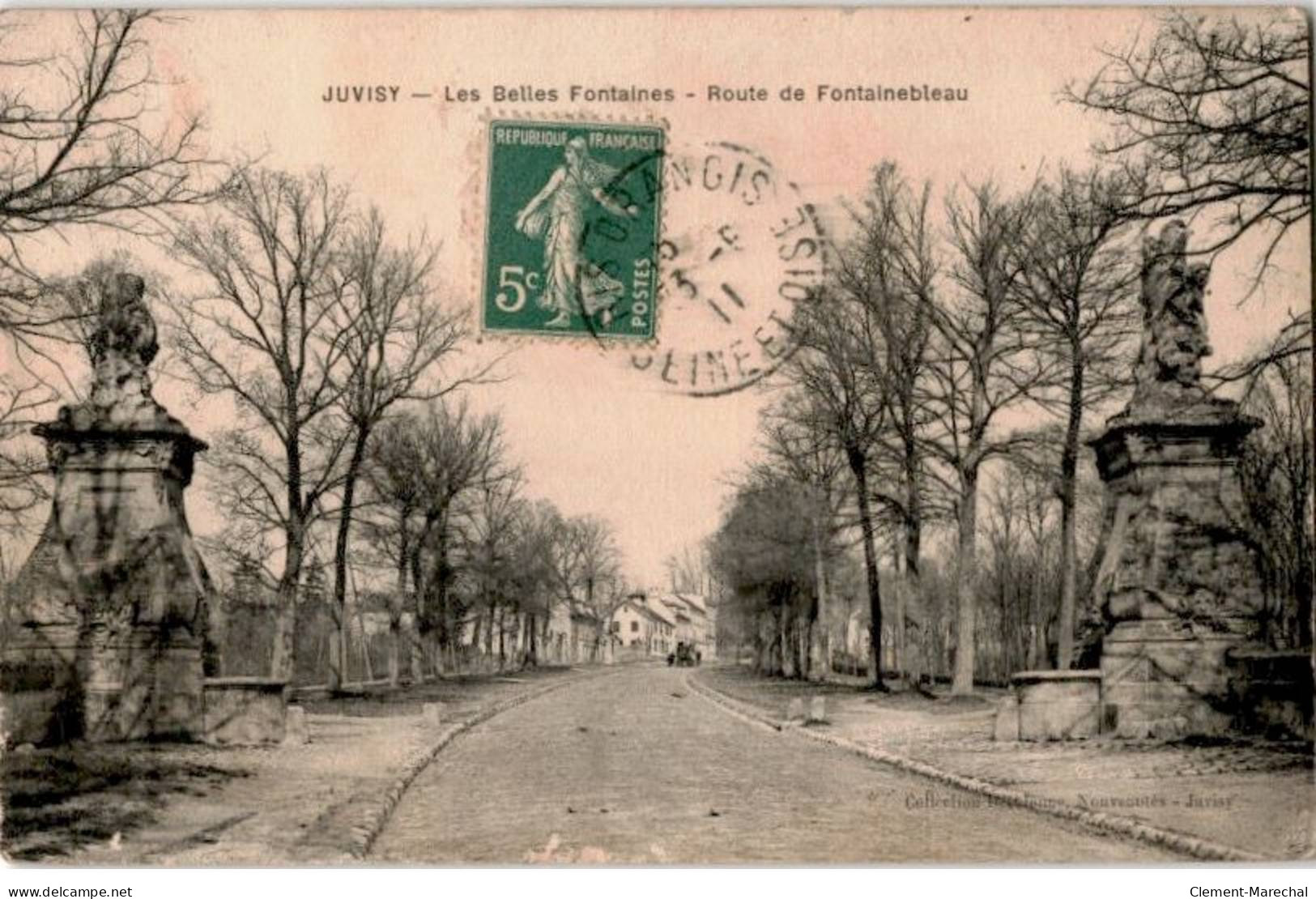 JUVISY-sur-ORGE: Les Belles Fontaines, Route De Fontainebleau - Très Bon état - Juvisy-sur-Orge