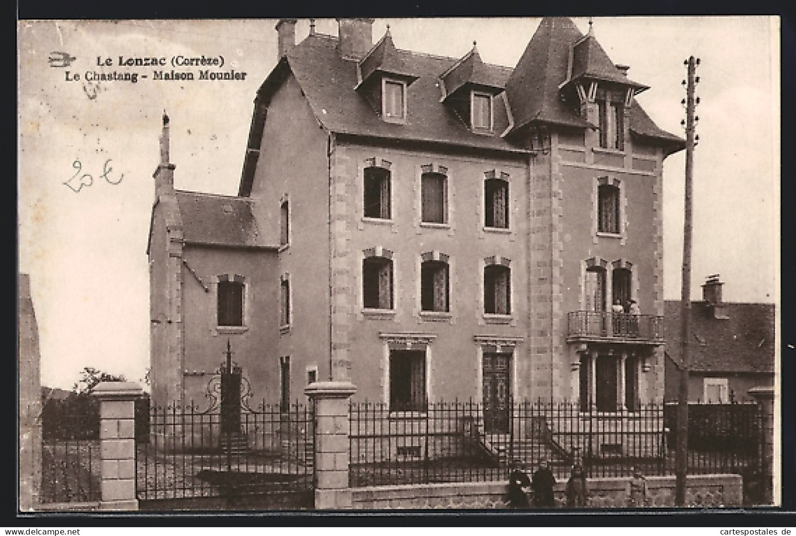 CPA Le Lonzac, Le Chastang, Maison Mounier  - Other & Unclassified