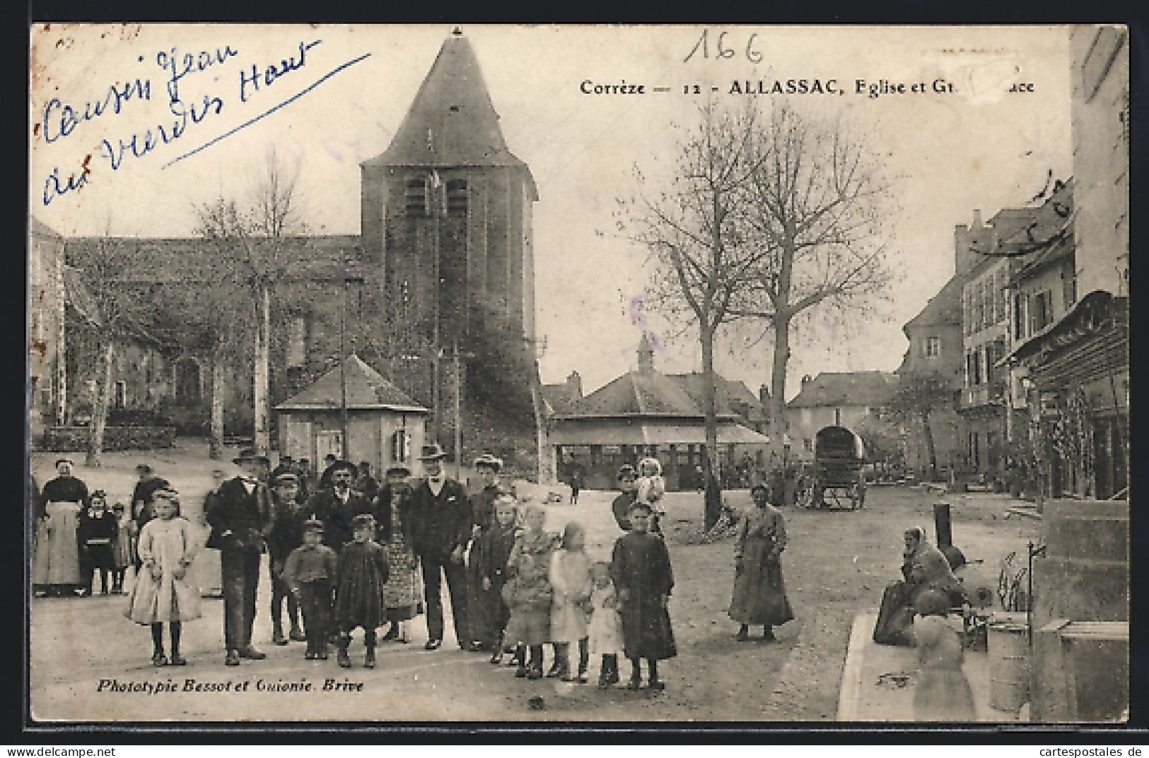 CPA Allassac, L`Eglise  - Autres & Non Classés