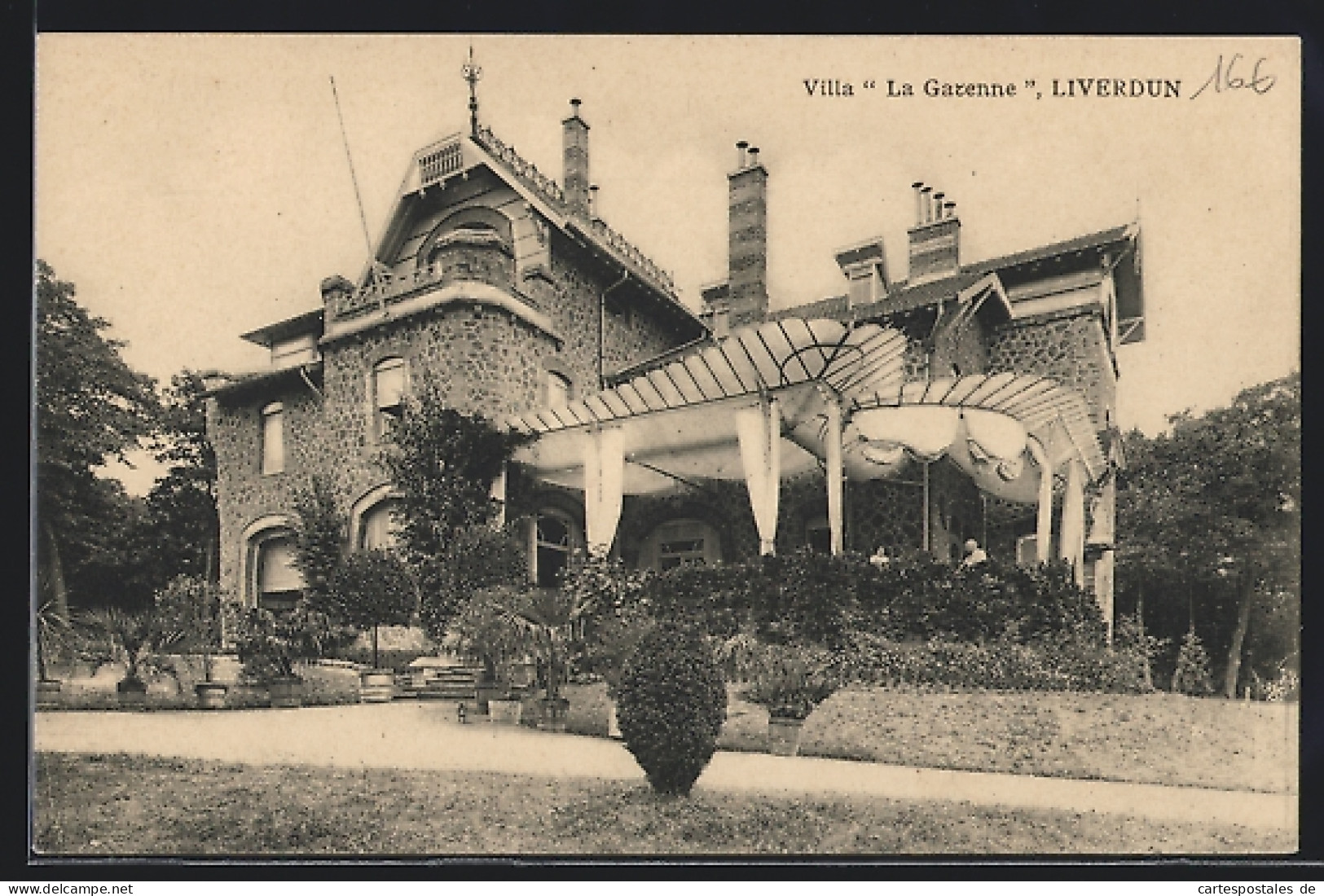 CPA Liverdun, Villa La Garenne  - Liverdun
