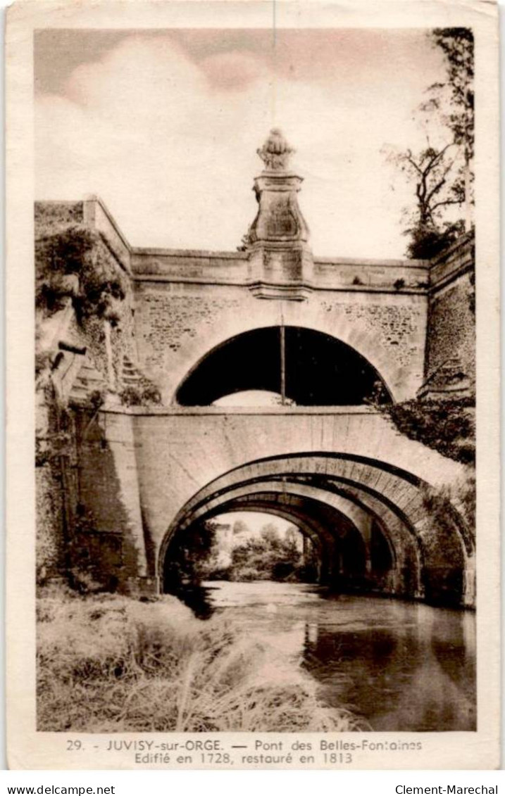 JUVISY-sur-ORGE: Pont Des Belles Fontaines - état - Juvisy-sur-Orge