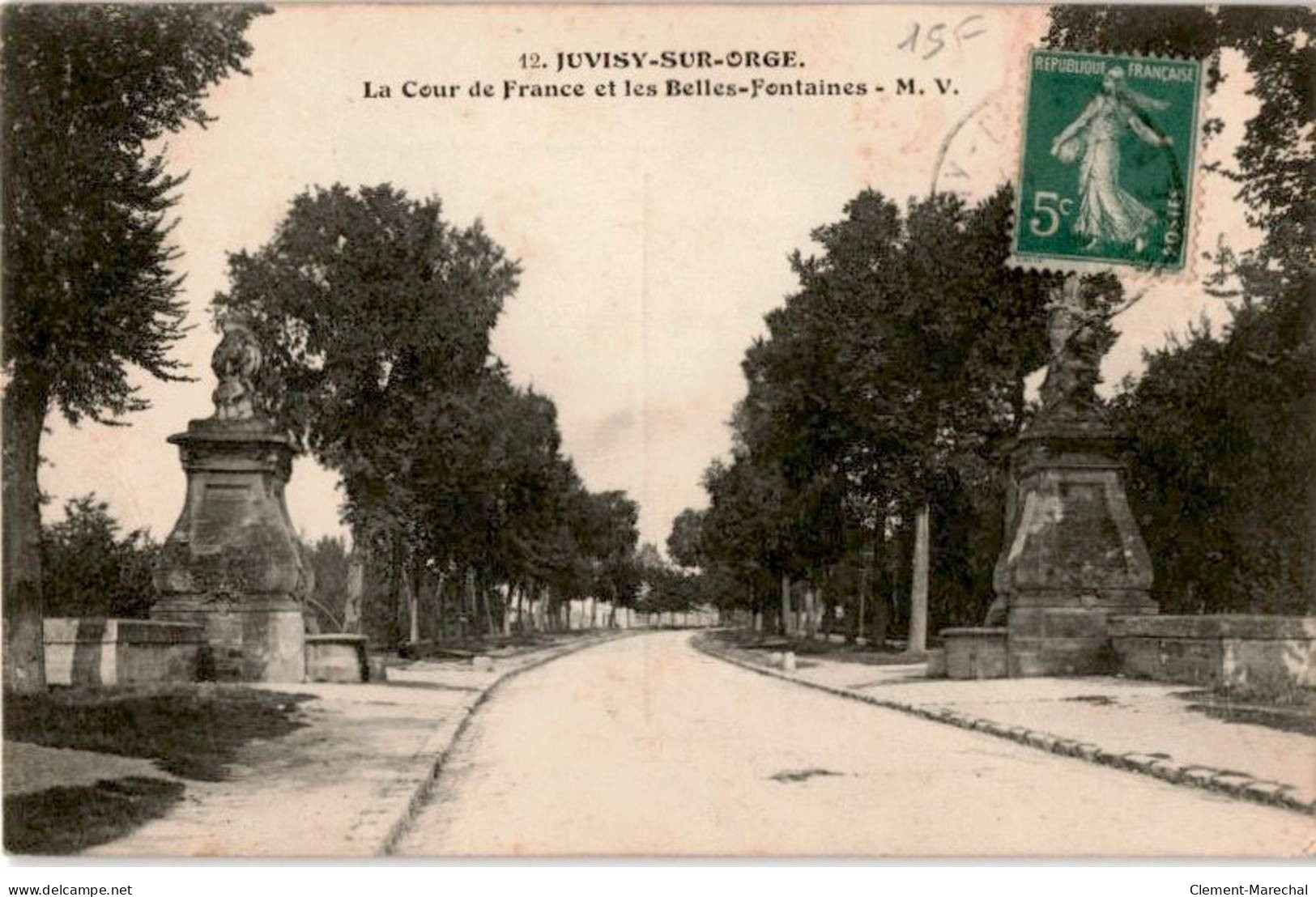 JUVISY-sur-ORGE: La Cour De France Et Les Belles-fontaines - Très Bon état - Juvisy-sur-Orge