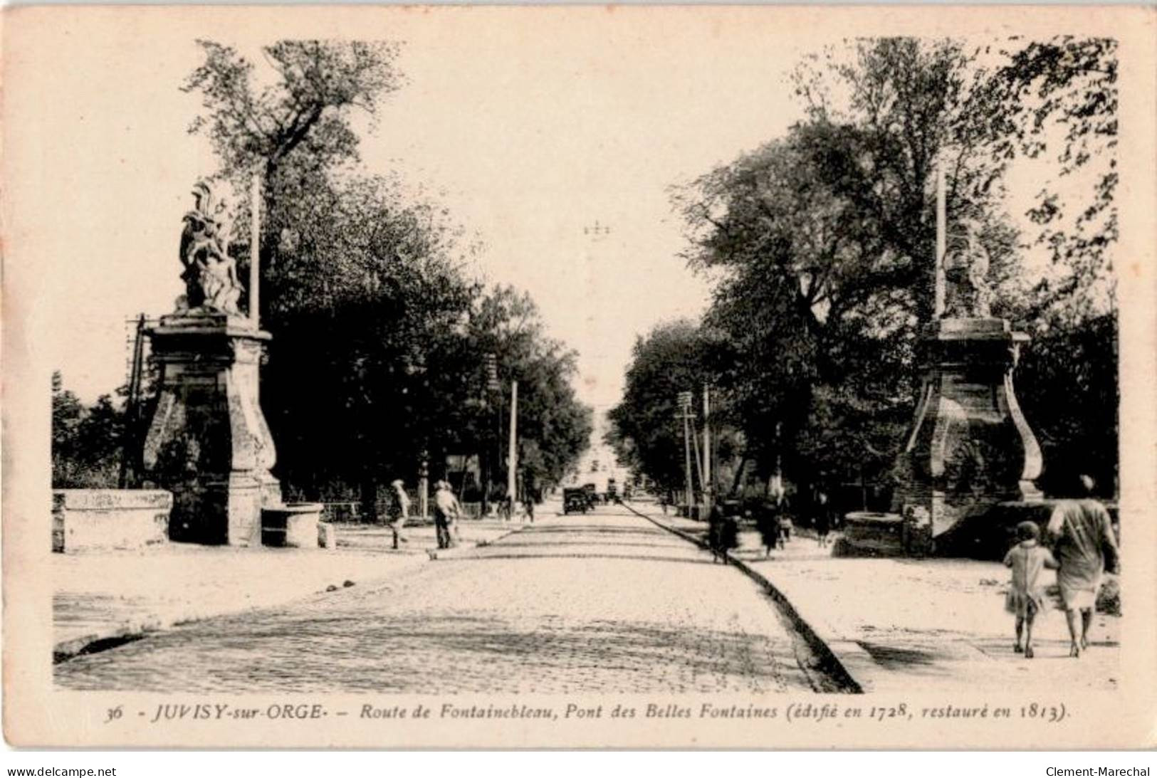 JUVISY-sur-ORGE: Route De Fontainebleau, Pont Des Belles Fontaines - Très Bon état - Juvisy-sur-Orge