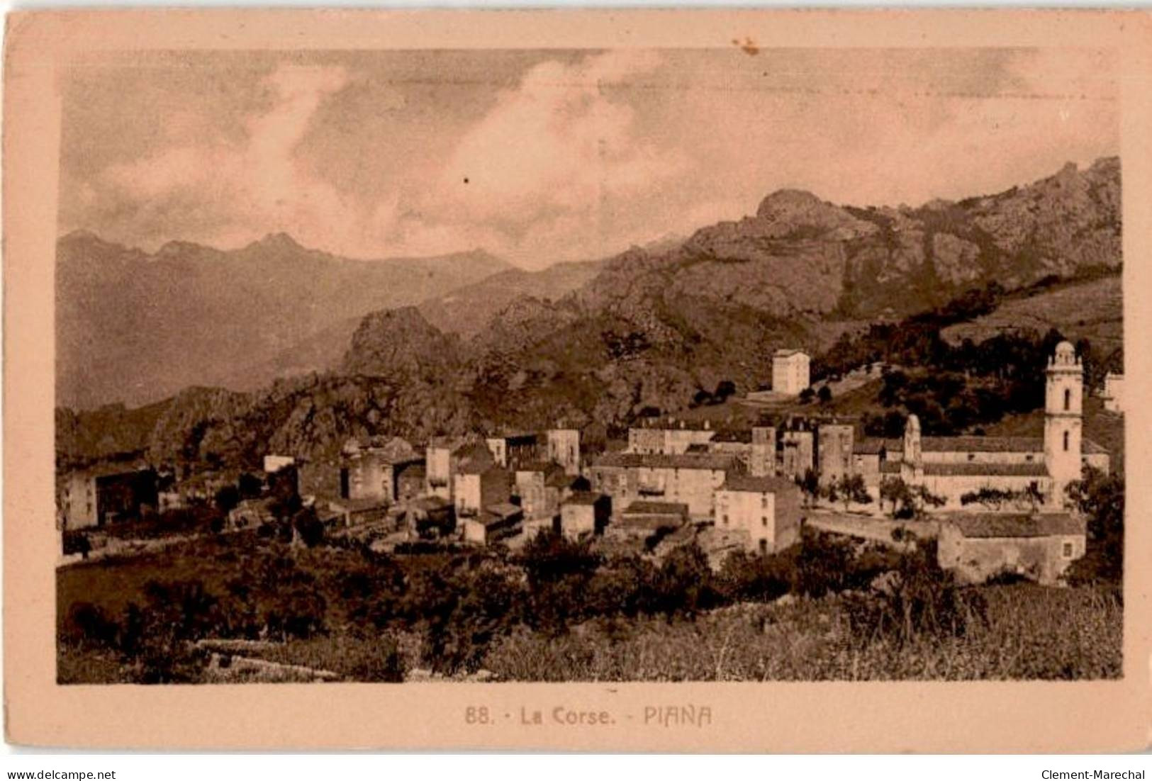 CORSE: Piana, Vue Générale - Très Bon état - Autres & Non Classés