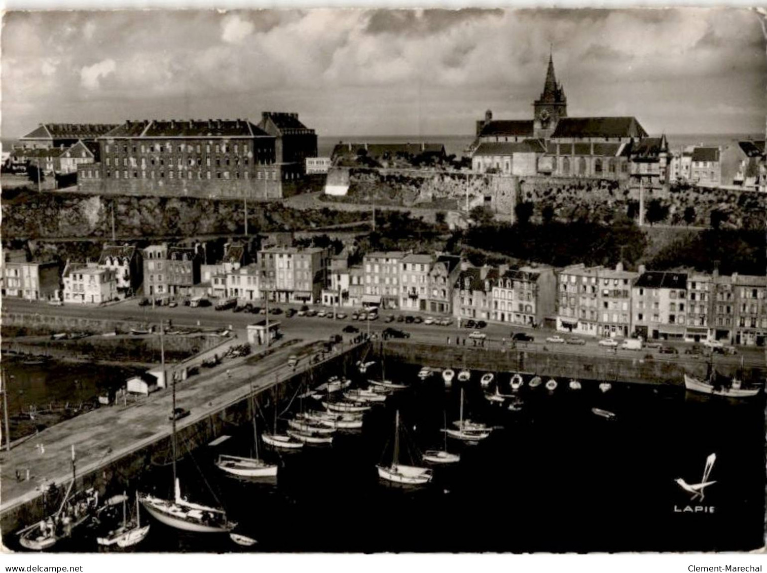 GRANVILLE: Le Port, En Avion Au-dessus - Très Bon état - Granville