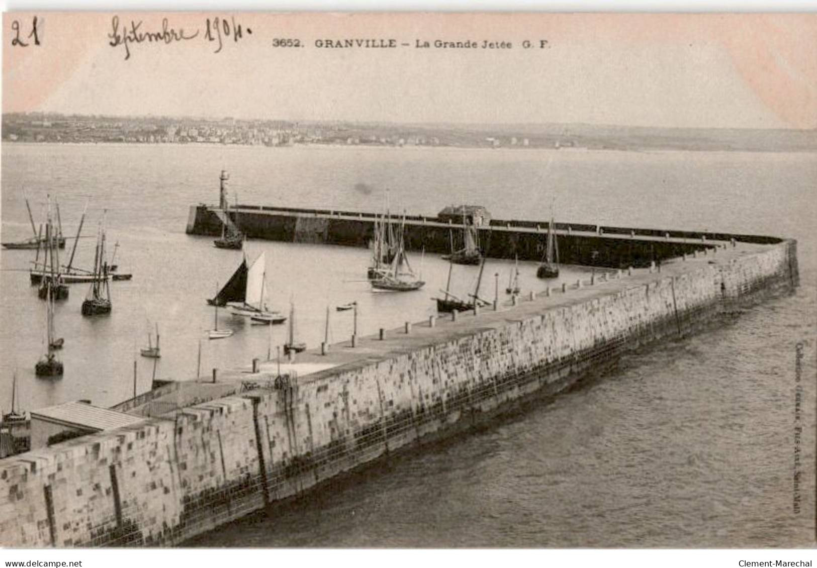 GRANVILLE: La Grande Jetée - Très Bon état - Granville