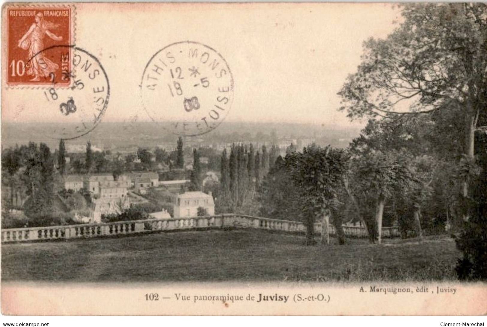JUVISY-sur-ORGE: Vue Panoramique - Très Bon état - Juvisy-sur-Orge