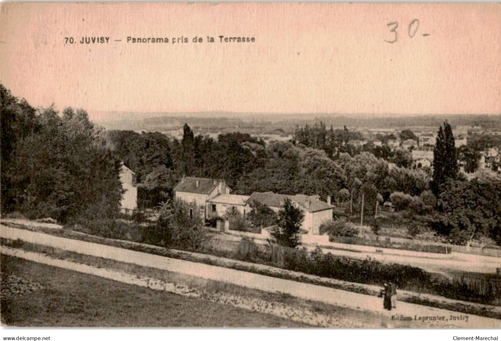 JUVISY-sur-ORGE: Panorama Pris De La Terrasse - Très Bon état - Juvisy-sur-Orge