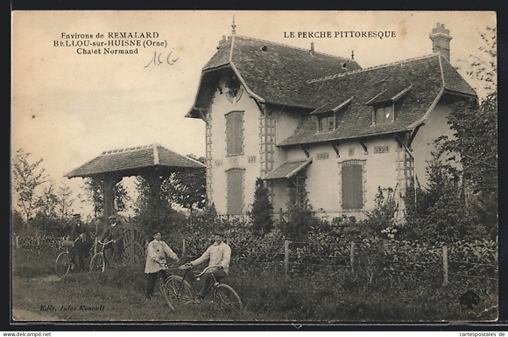 CPA Bellou-sur-Huisne, Chalet Normand  - Autres & Non Classés