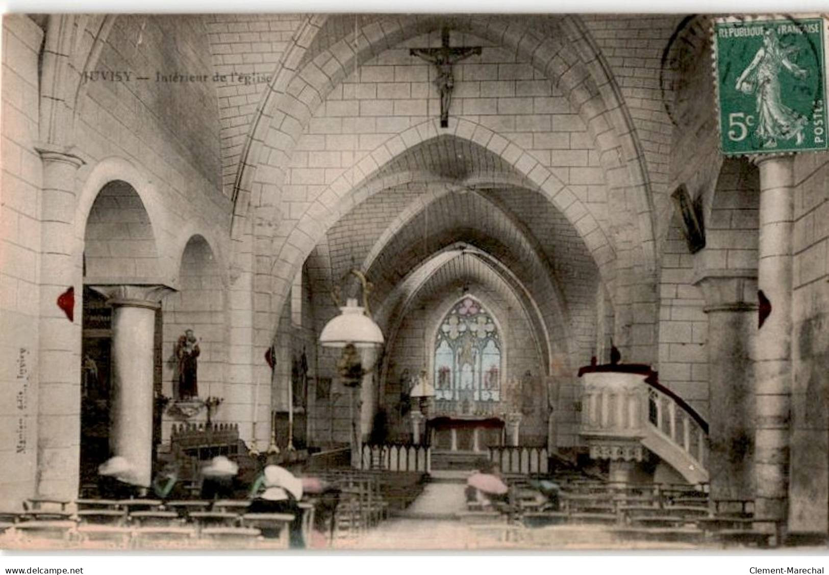 JUVISY-sur-ORGE: Intérieur De L'église - Très Bon état - Juvisy-sur-Orge