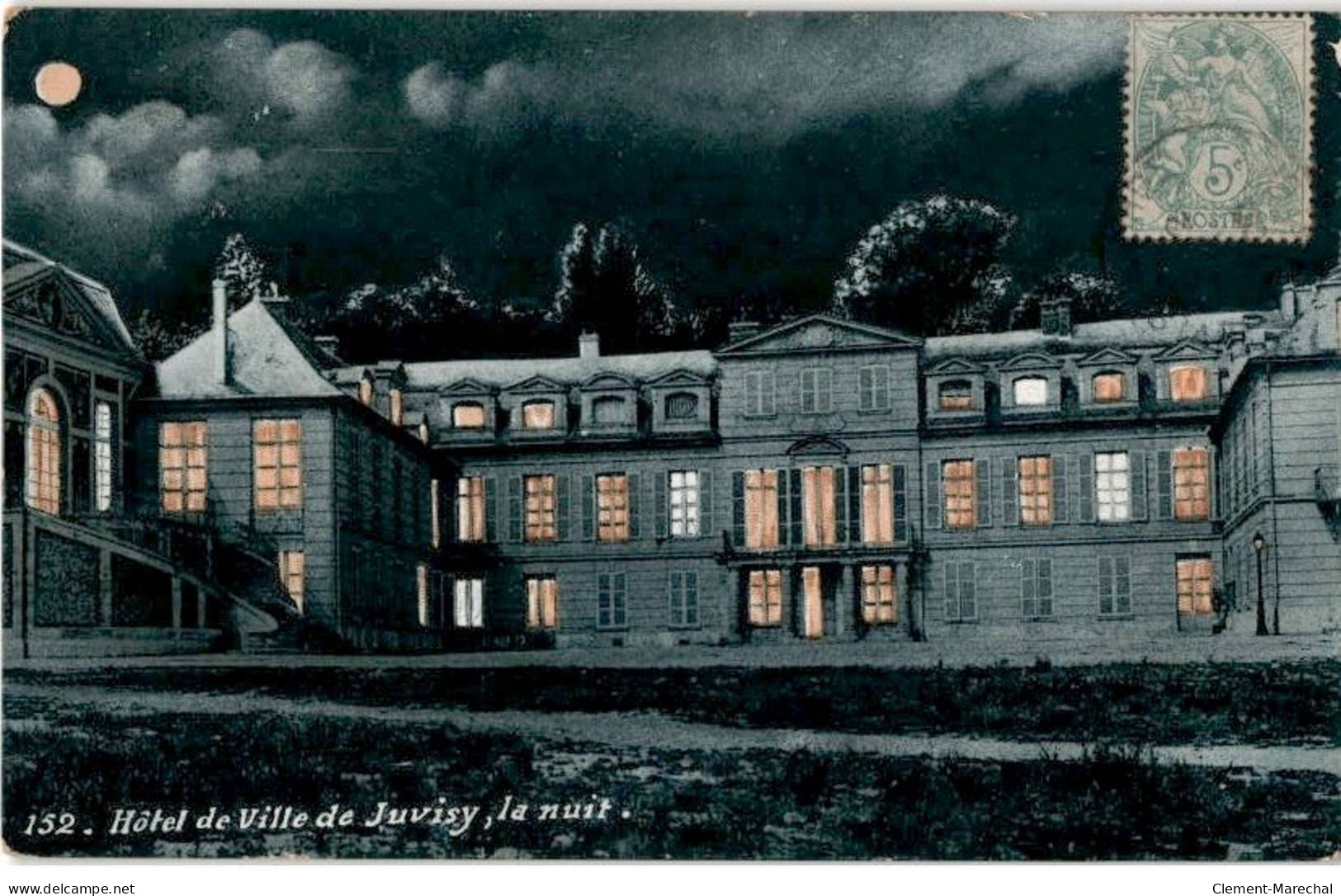 JUVISY-sur-ORGE: Hôtel De Ville, La Nuit - Très Bon état - Juvisy-sur-Orge