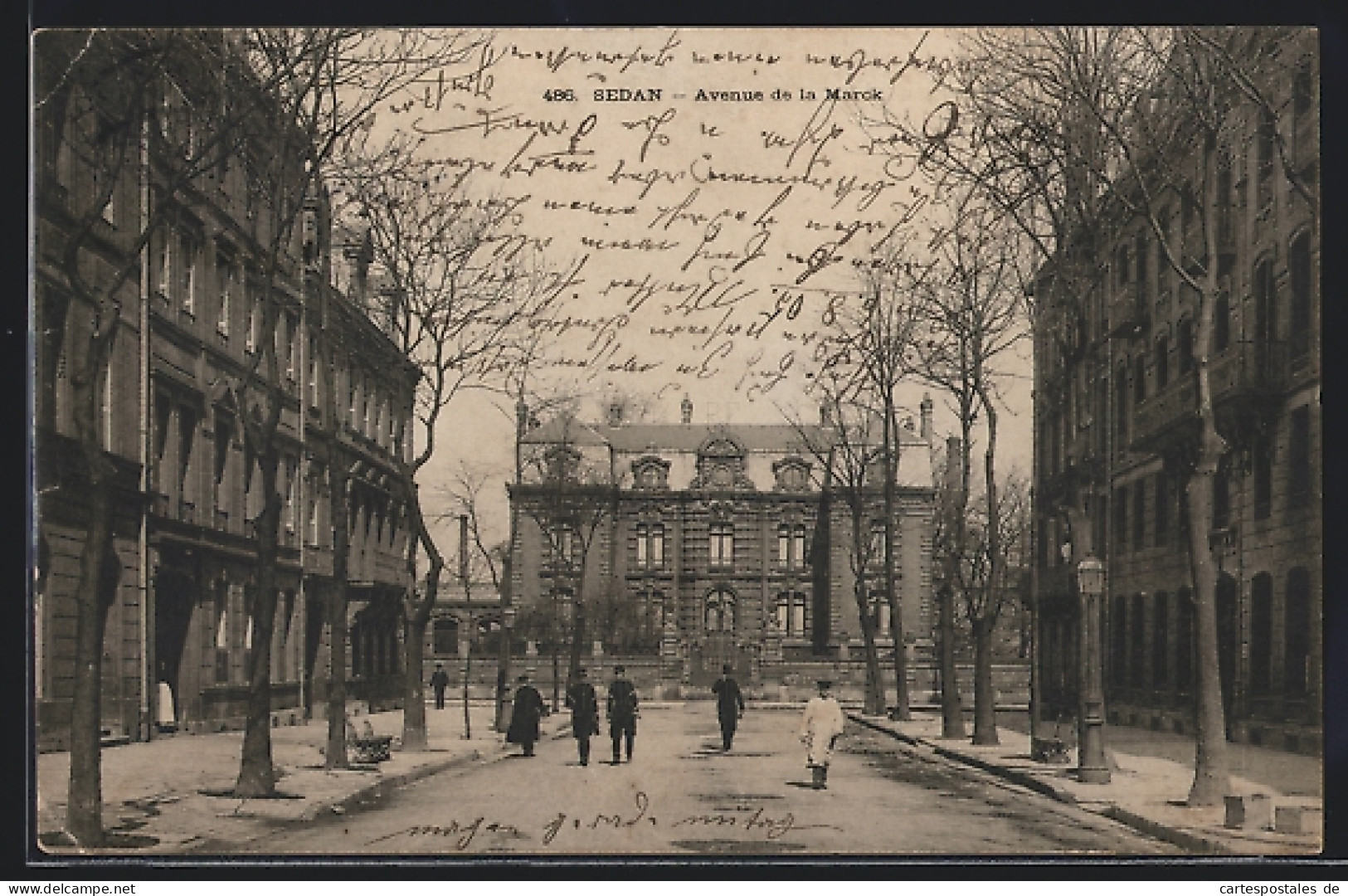 CPA Sedan, Avenue De La Marck  - Sedan