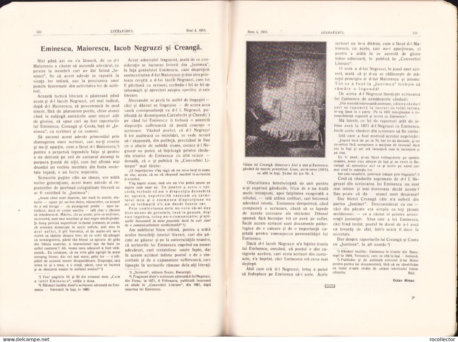 Luceafărul, 1 Martie Stil Vechi 1913, Sibiu Z529N - Geography & History