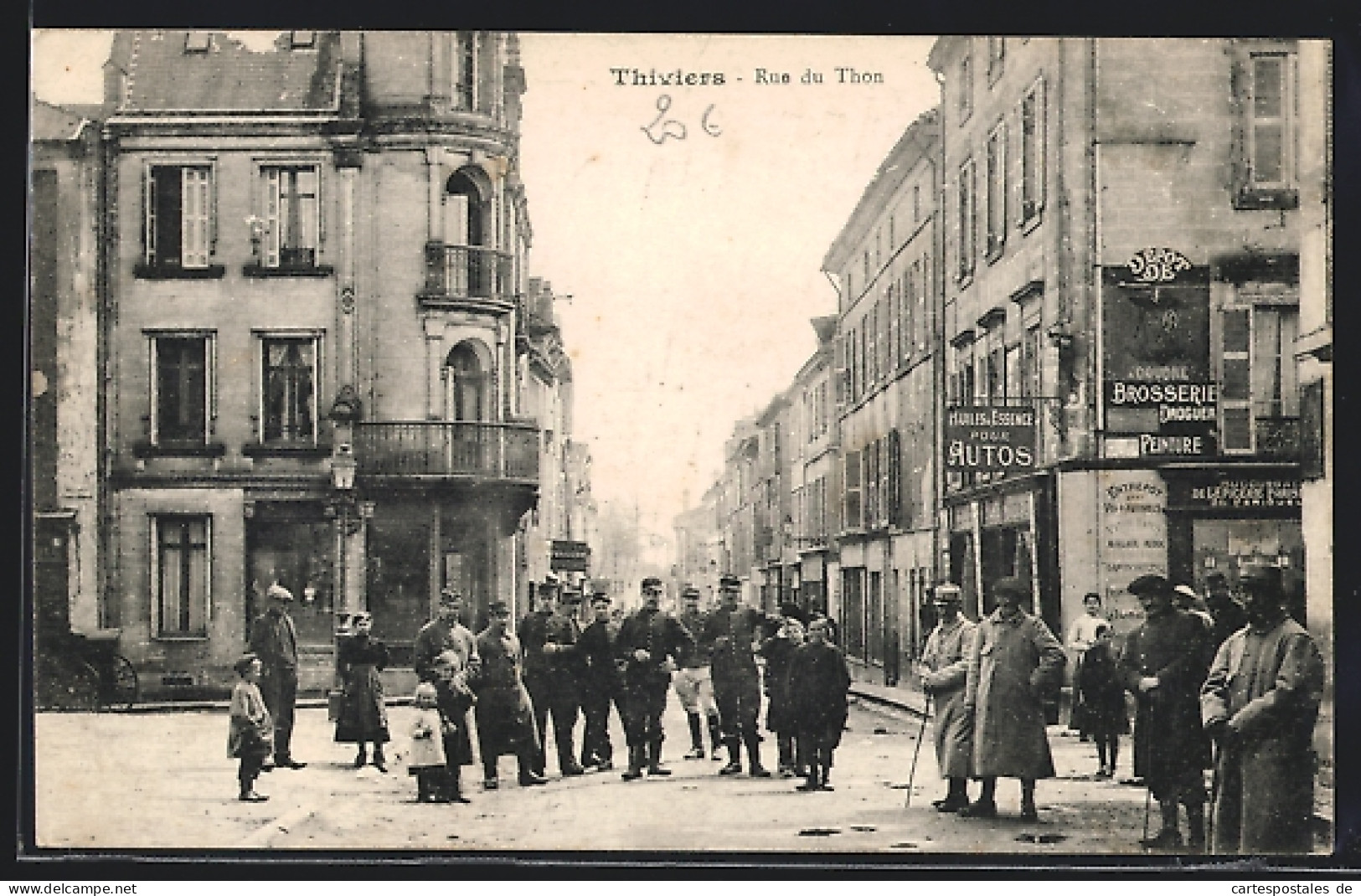 CPA Thiviers, Rue Du Thon  - Thiviers