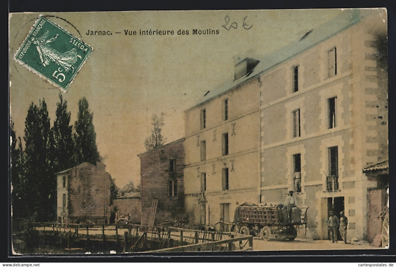 CPA Jarnac, Vue Intérieure Des Moulins  - Jarnac