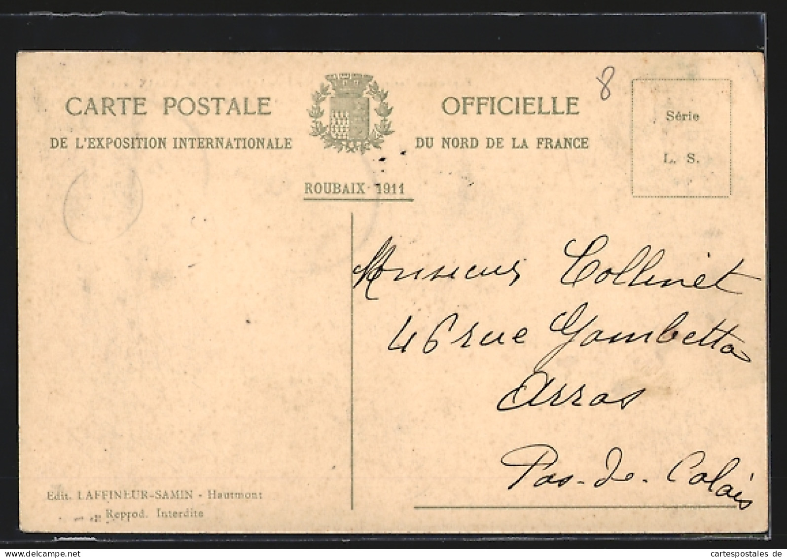 AK Roubaix, Exposition Internationale Du Nord De La France 1911, Le Palais De La Belgique  - Expositions