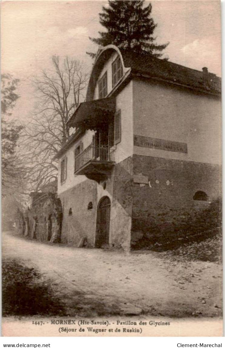 COMPOSITEUR: Wagner: Mornex, Pavillon Des Glycines, Séjour De Wagner Et De Ruskin - Très Bon état - Music And Musicians