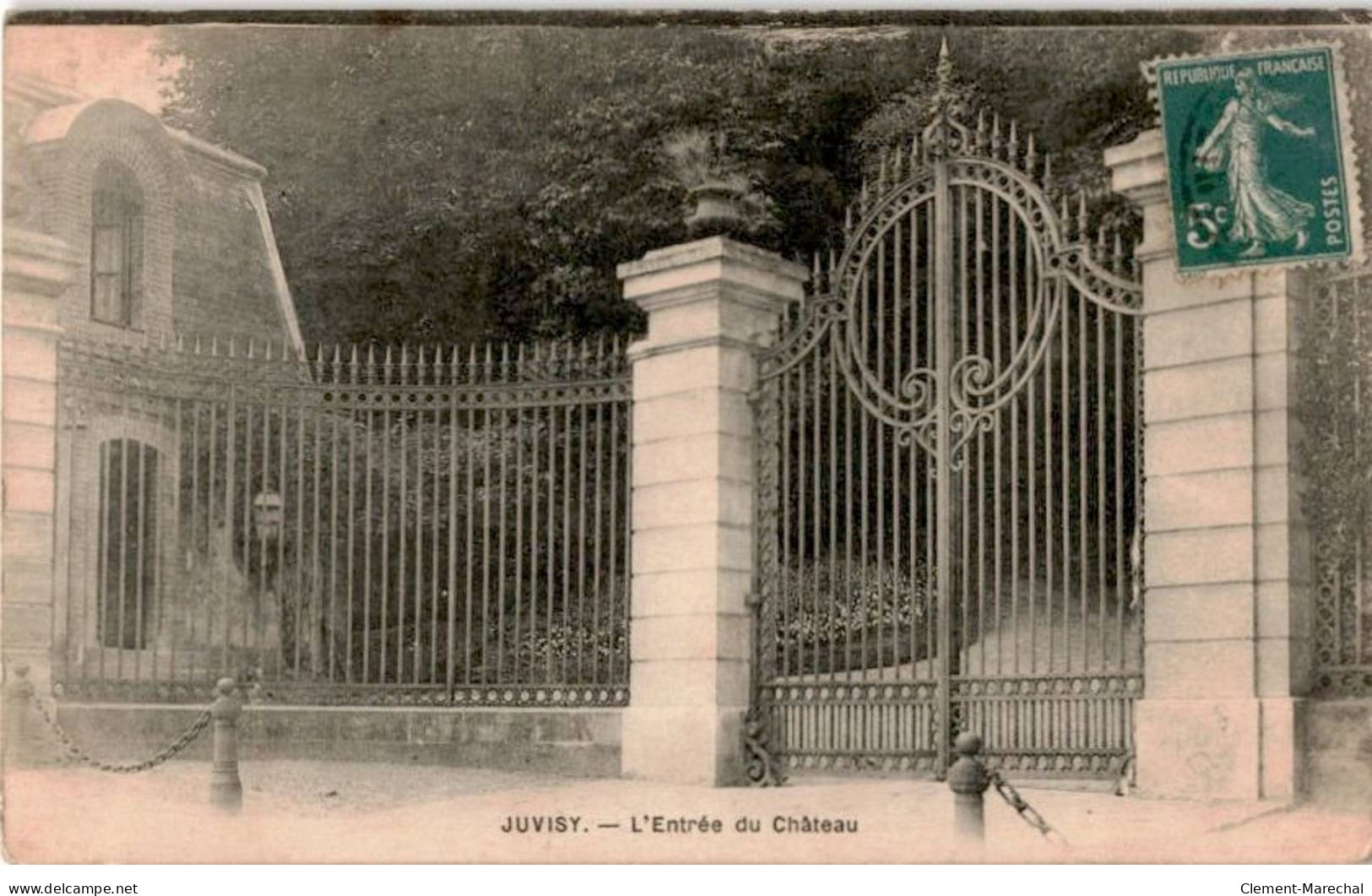 JUVISY-sur-ORGE: L'entrée Du Château -  état - Juvisy-sur-Orge