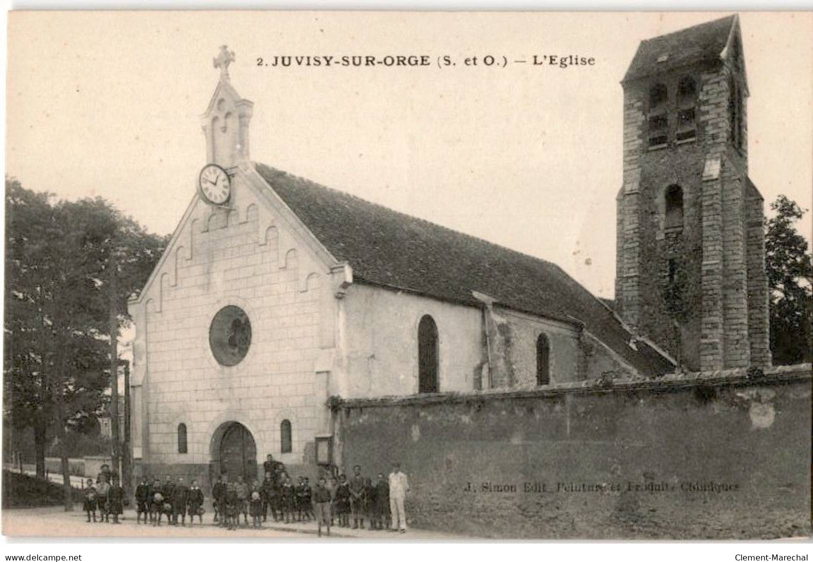 JUVISY-sur-ORGE: L'église - Très Bon état - Juvisy-sur-Orge