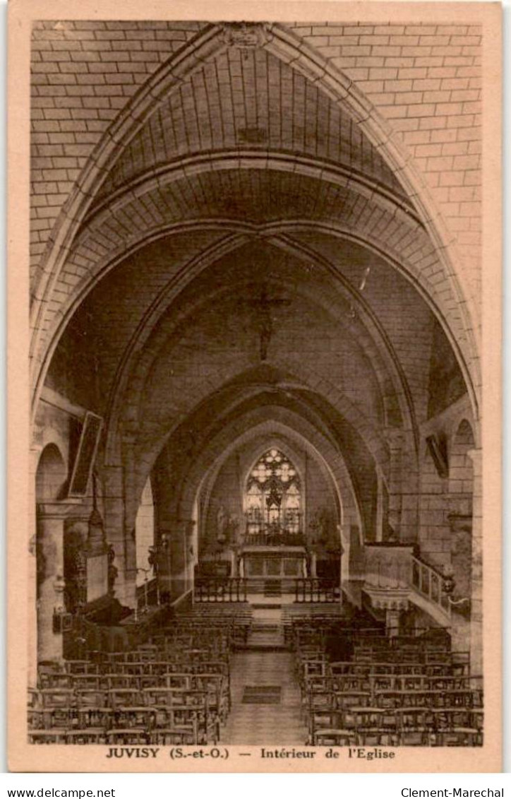 JUVISY-sur-ORGE: Intérieur De L'église - Très Bon état - Juvisy-sur-Orge