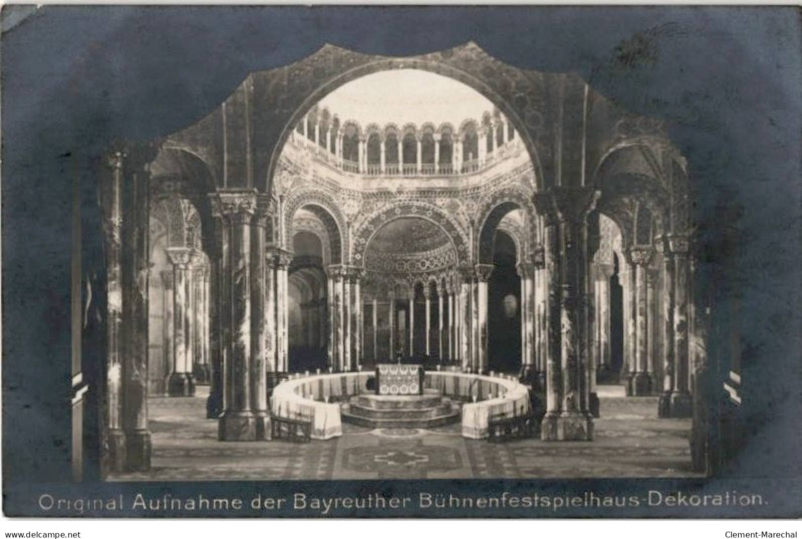 COMPOSITEUR: Wagner: Original Aufnahme Der Bayreuther Böhnenfestspielhaus-dekoration - état - Music And Musicians