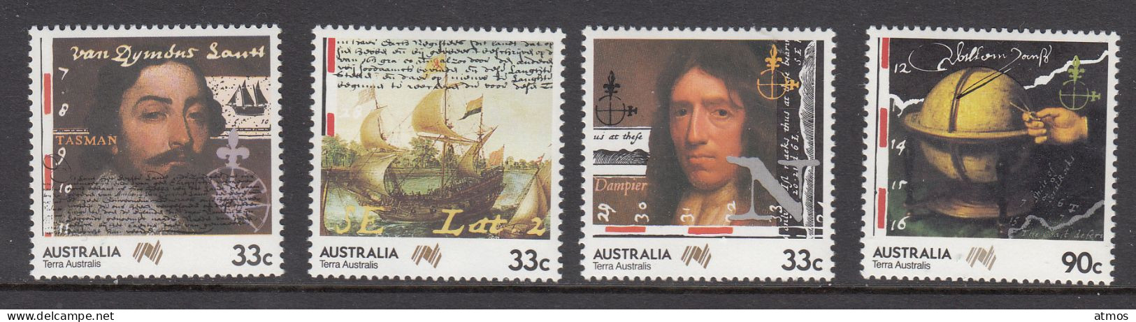 Australia MNH Michel Nr 927/30 From 1984 - Mint Stamps