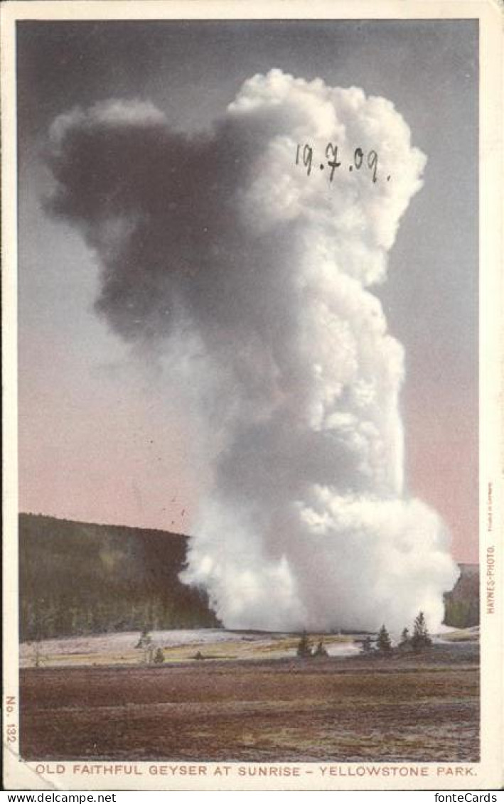 11109299 Yellowstone_National_Park Old Faithful Geyser - Autres & Non Classés