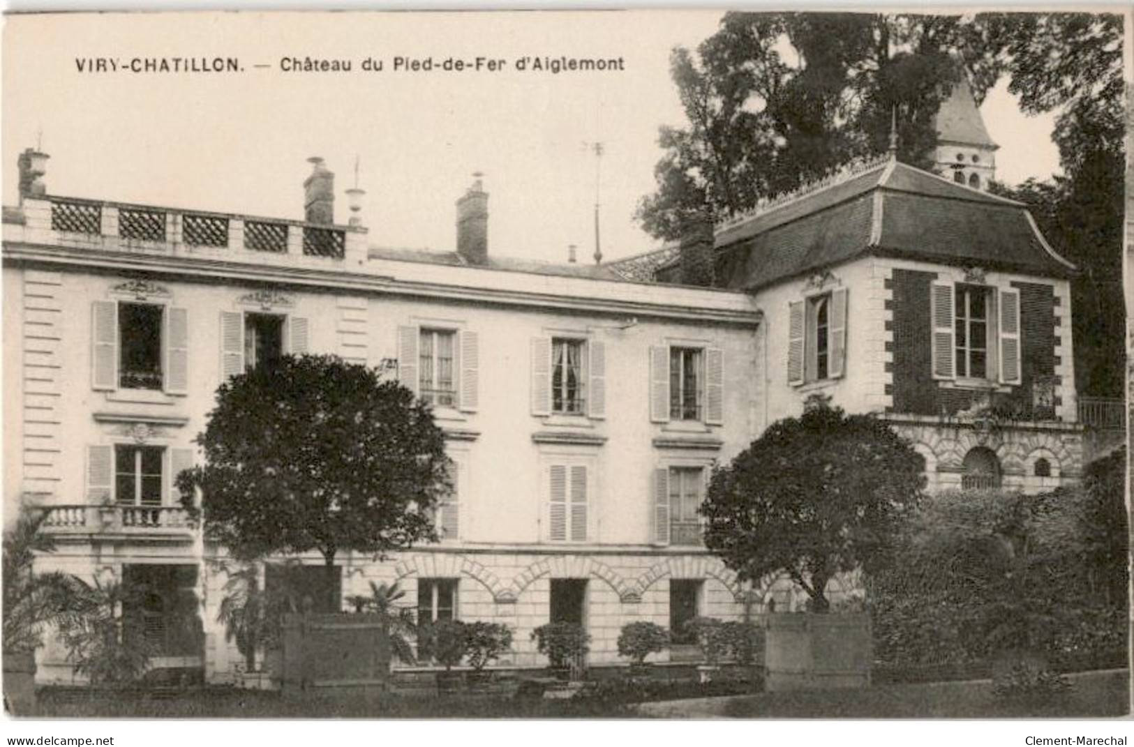 VIRY-CHATILLON: Château Du Pied-de-fer D'aiguemont - Très Bon état - Viry-Châtillon