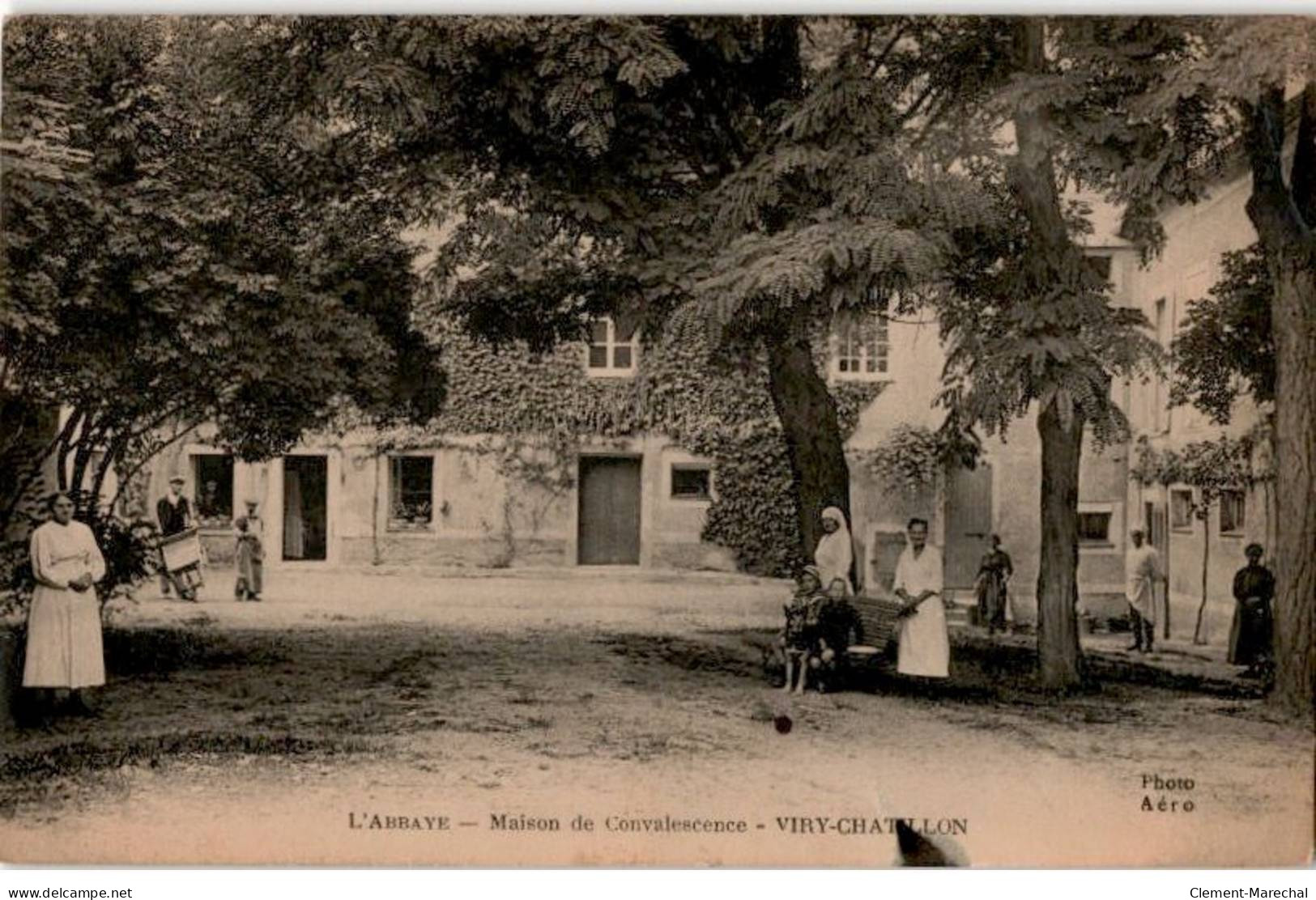 VIRY-CHATILLON: L'abbaye, Maison De Convalscence - Très Bon état - Viry-Châtillon