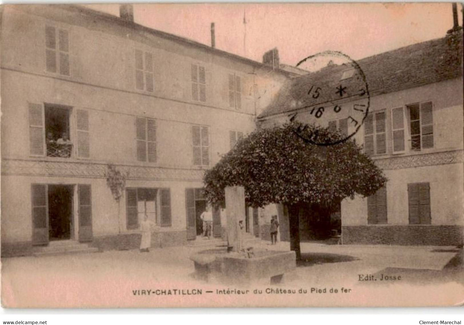 VIRY-CHATILLON: Intérieur Du Château Du Pied De Fer - Très Bon état - Viry-Châtillon