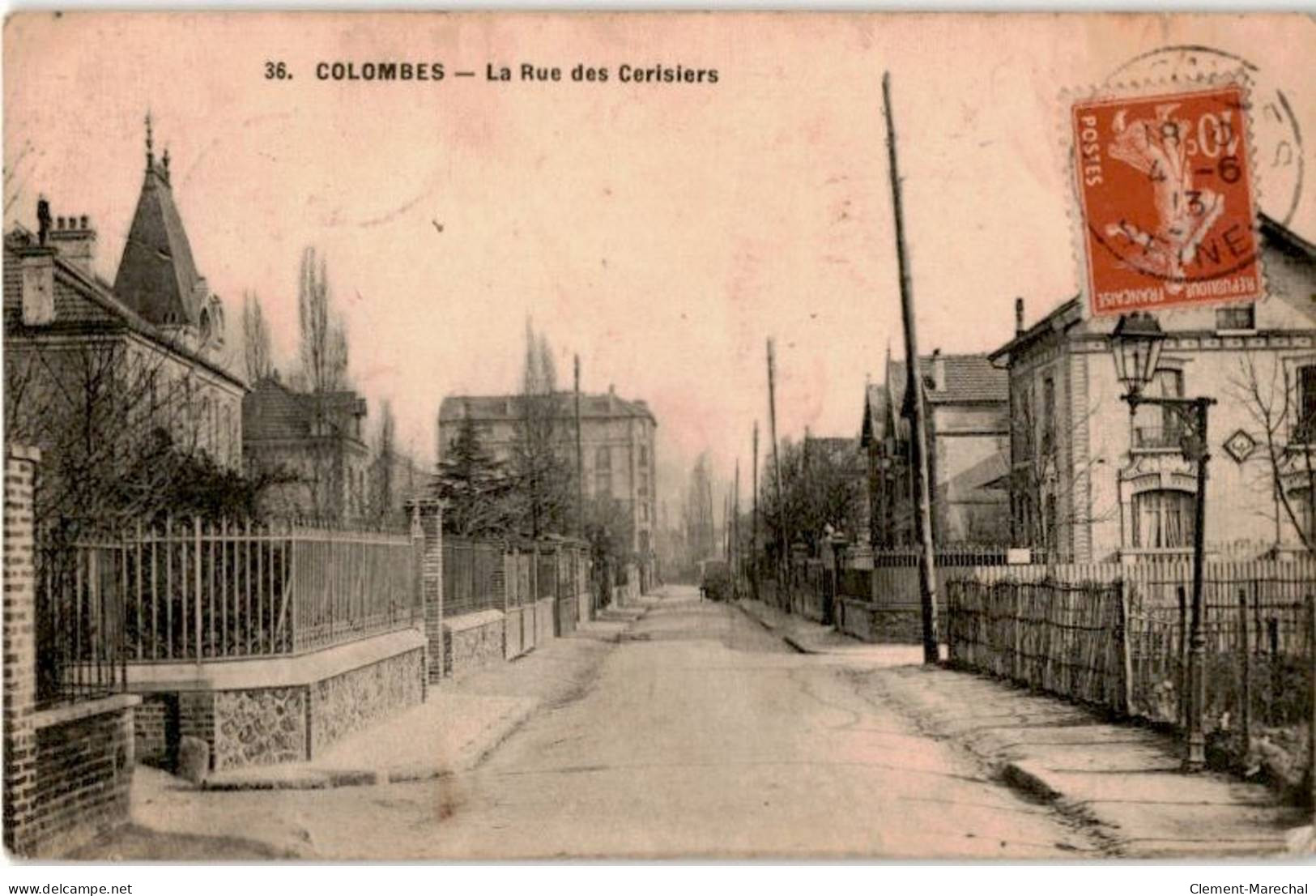 COLOMBES: La Rue Des Cerisiers - Très Bon état - Colombes