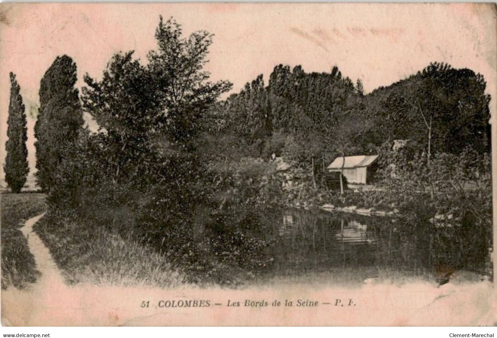 COLOMBES: Les Bords De La Seine - état - Colombes