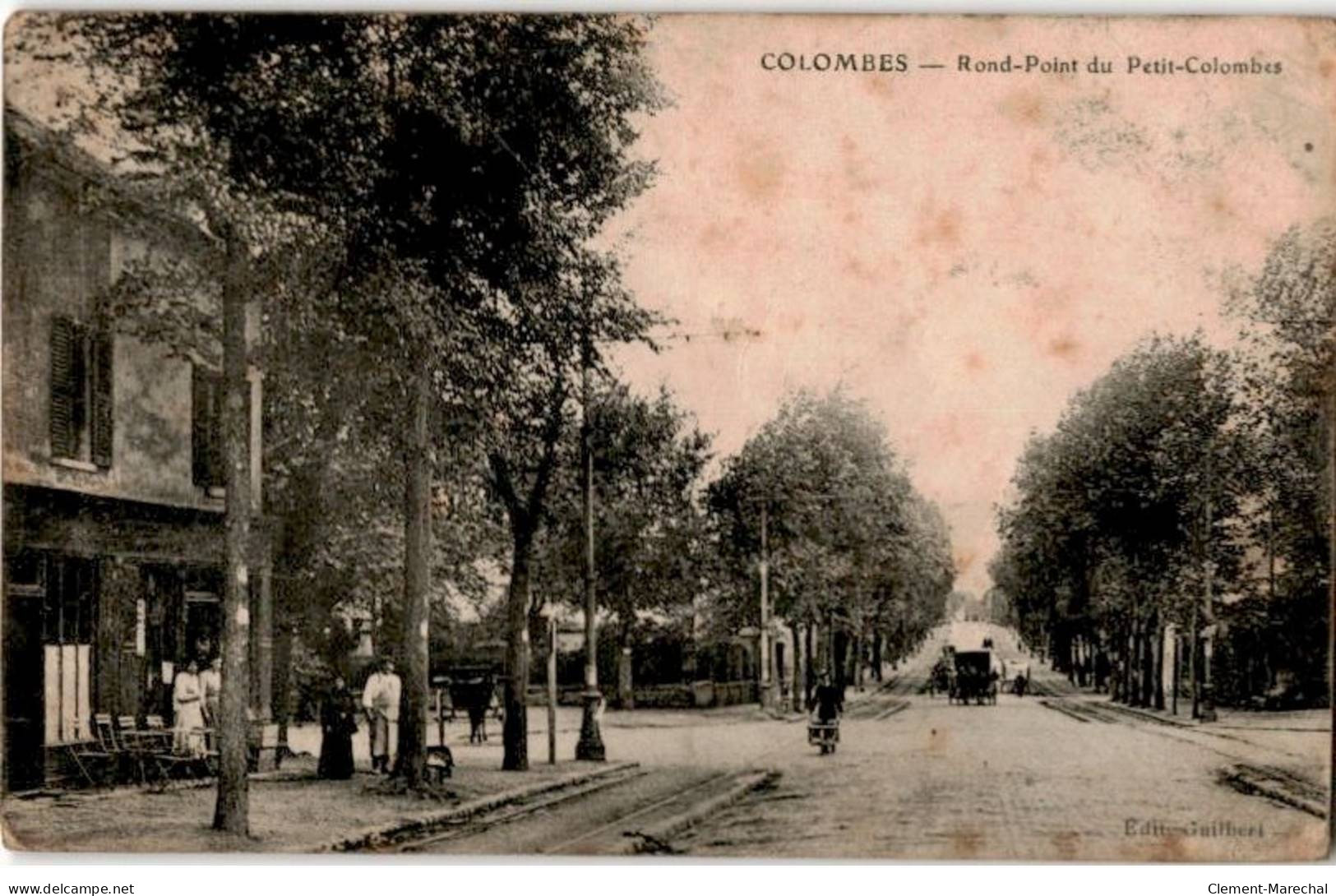 COLOMBES: Rond-pont Du Petit-colombes - état - Colombes