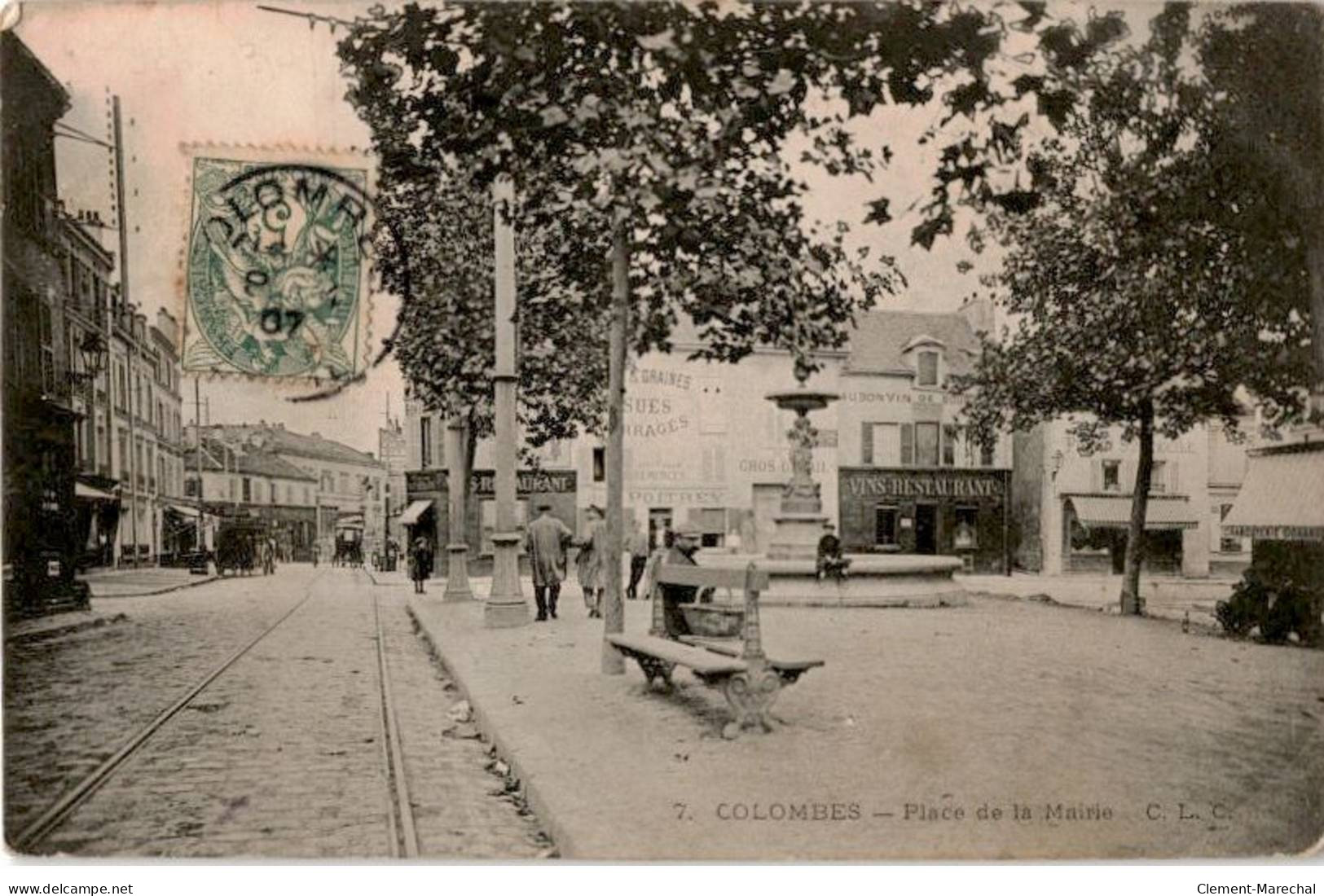 COLOMBES: Place De La Mairie - Très Bon état - Colombes