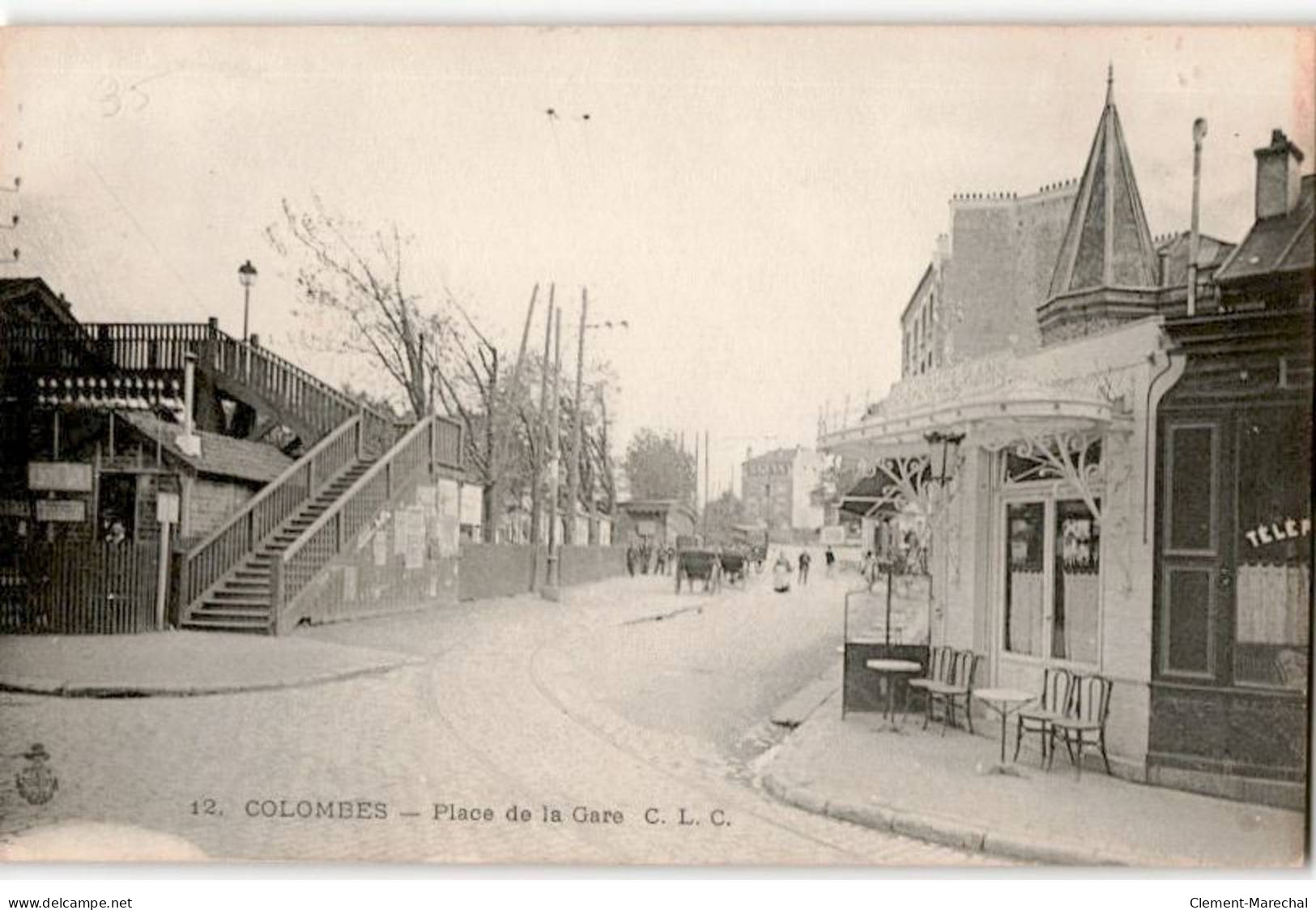 COLOMBES: Place De La Gare - Très Bon état - Colombes