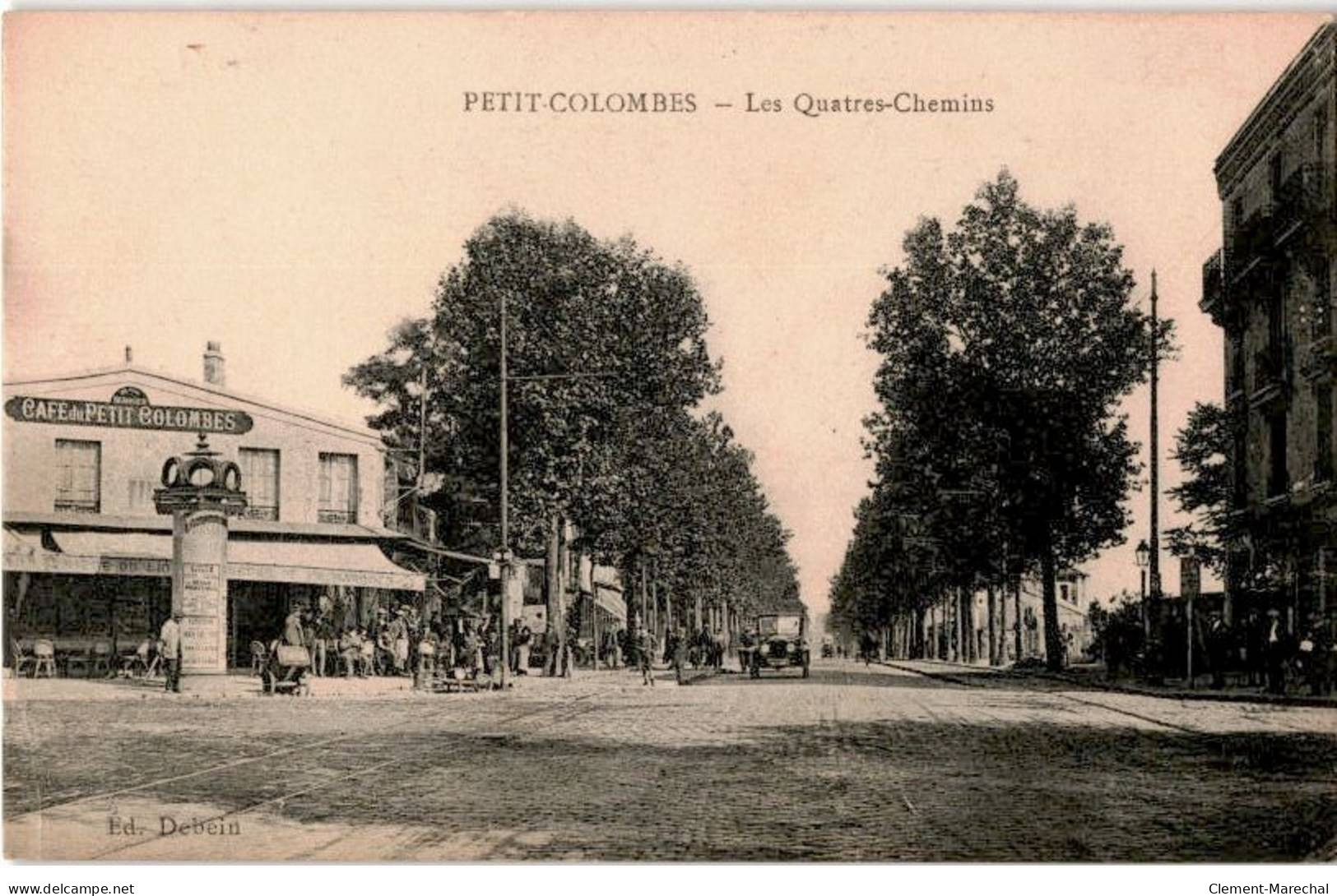 COLOMBES: Petit-colombe, Les Quatres-chemins - état - Colombes