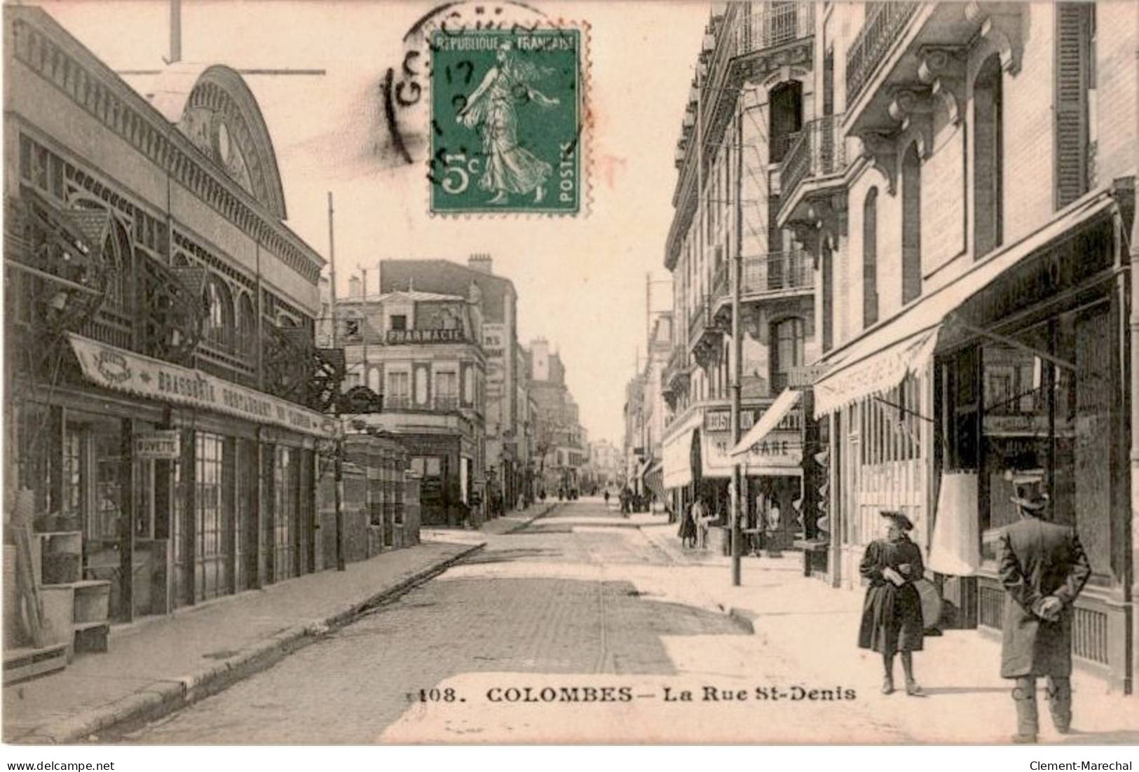 COLOMBES: La Rue Saint-denis - Très Bon état - Colombes