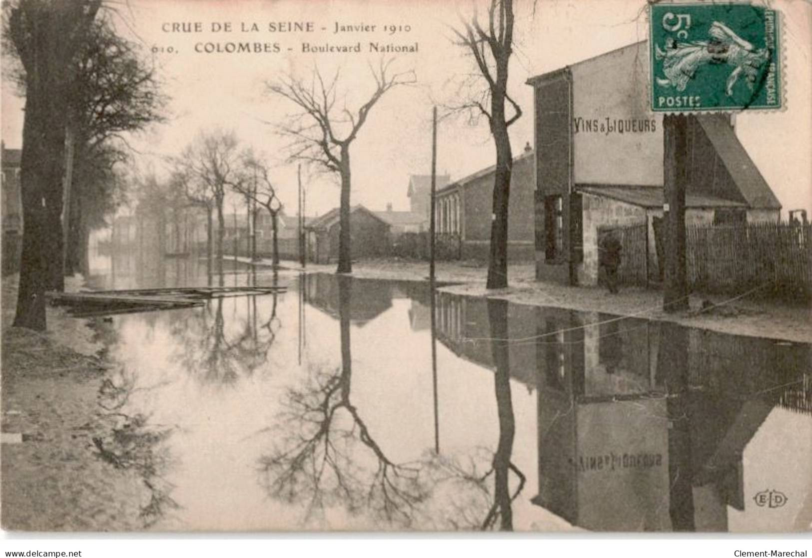 COLOMBES: Boulevard National - état - Colombes