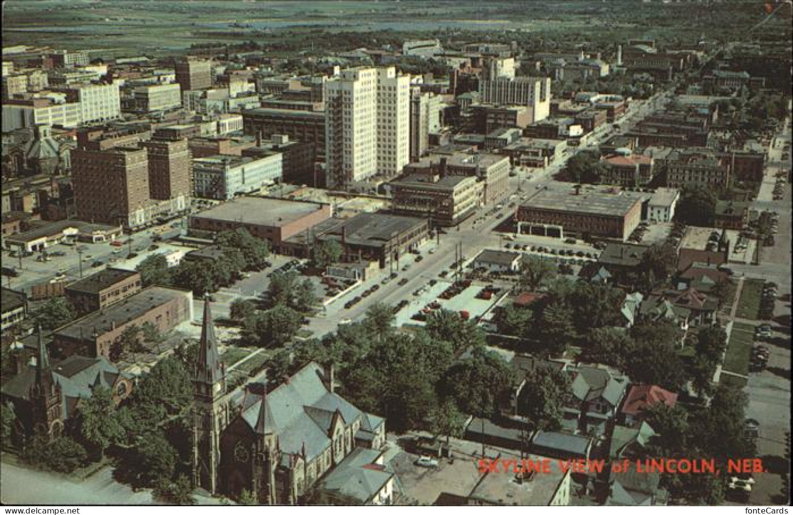 11109283 Lincoln_Nebraska Skyline - Andere & Zonder Classificatie