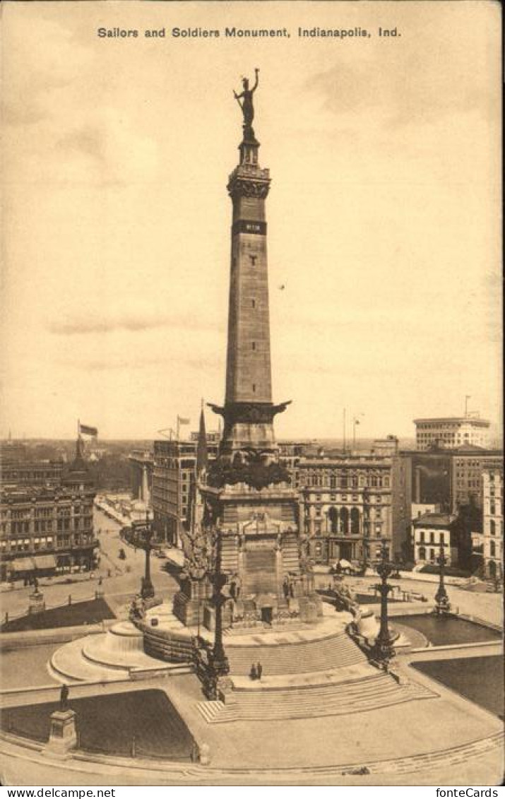 11109268 Indianapolis Sailors And Soldiers Monument - Autres & Non Classés