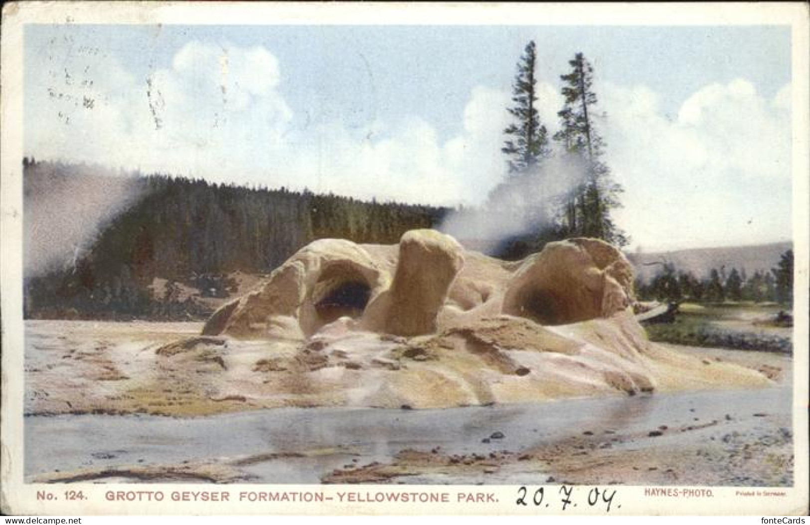 11109242 Yellowstone_National_Park Grotto Geyser Formation - Sonstige & Ohne Zuordnung