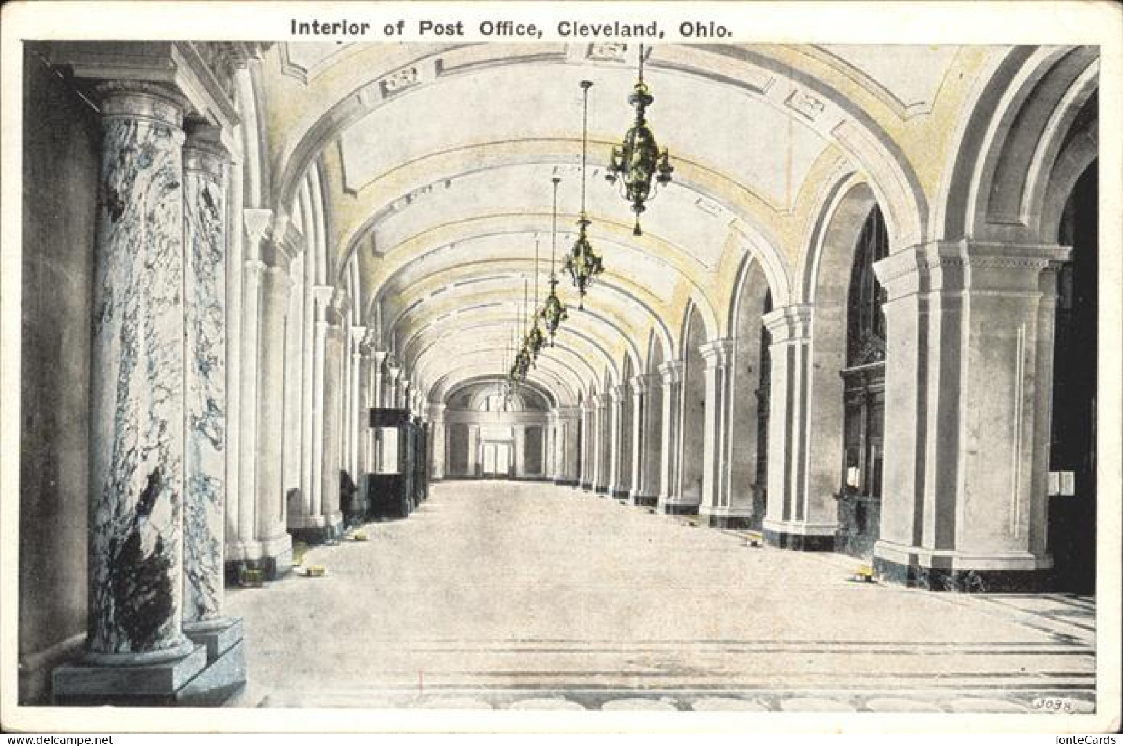 11109226 Cleveland Ohio Post Office Interior  - Autres & Non Classés